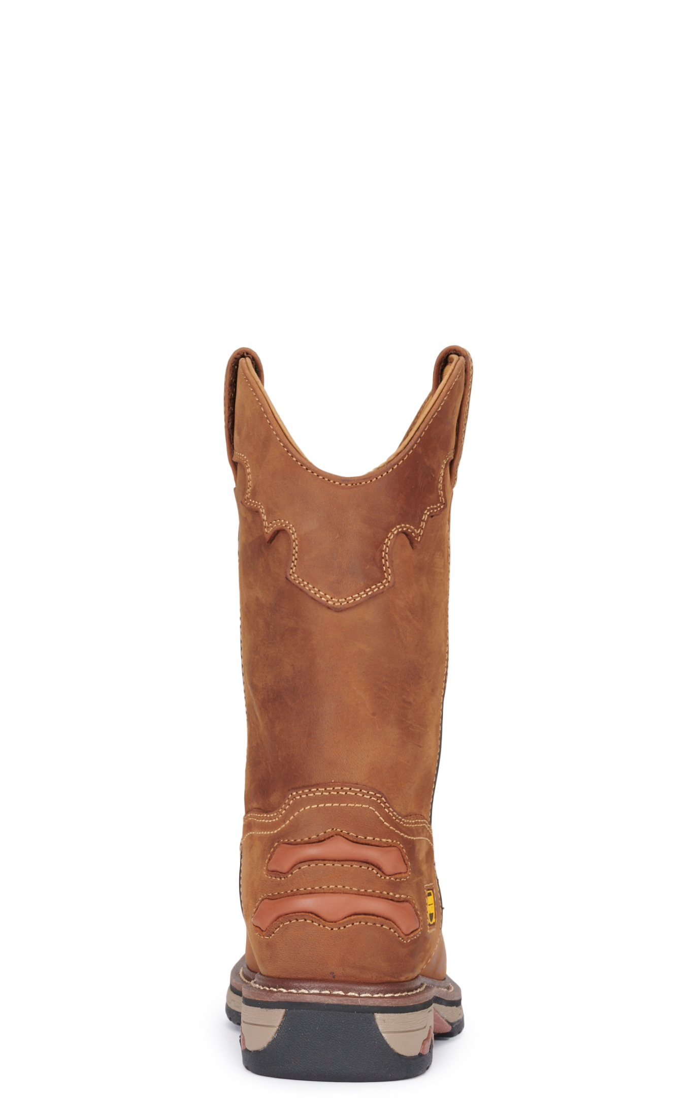 MEN 11IN  SADDLE TAN WP WD SQ TOE - Image 1