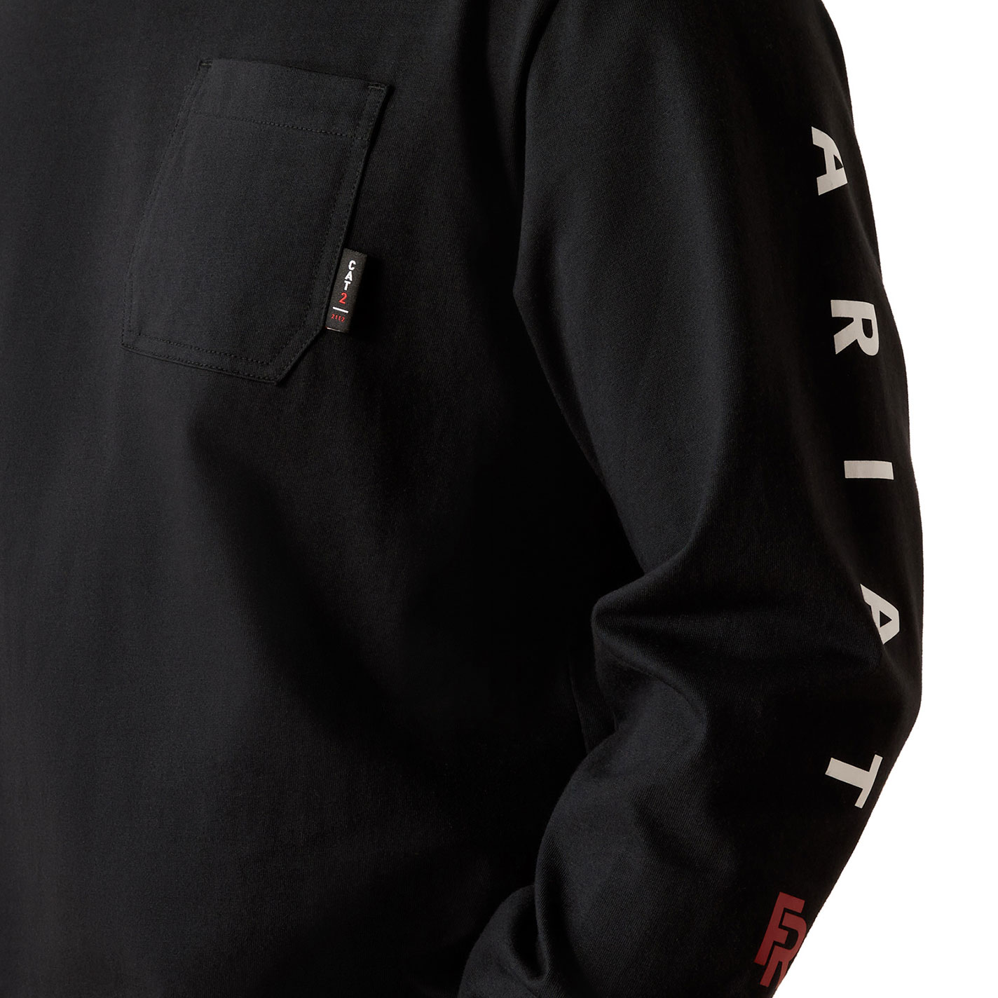 Ariat Men's Black Skull Born For This Logo FR T-Shirt - Image 4