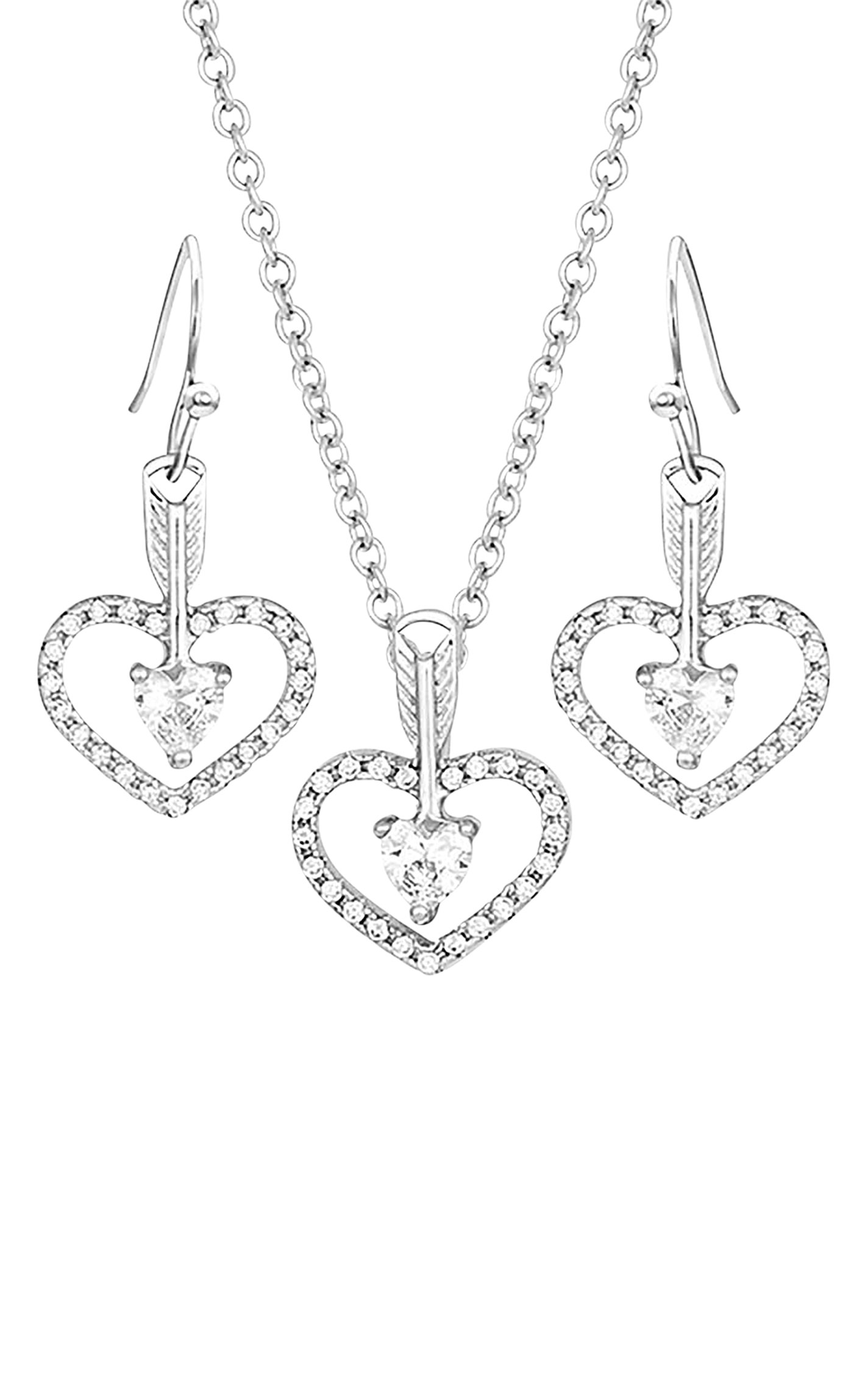 Montana Silversmiths A Mark of Faith Cross Jewelry Set - Image 1