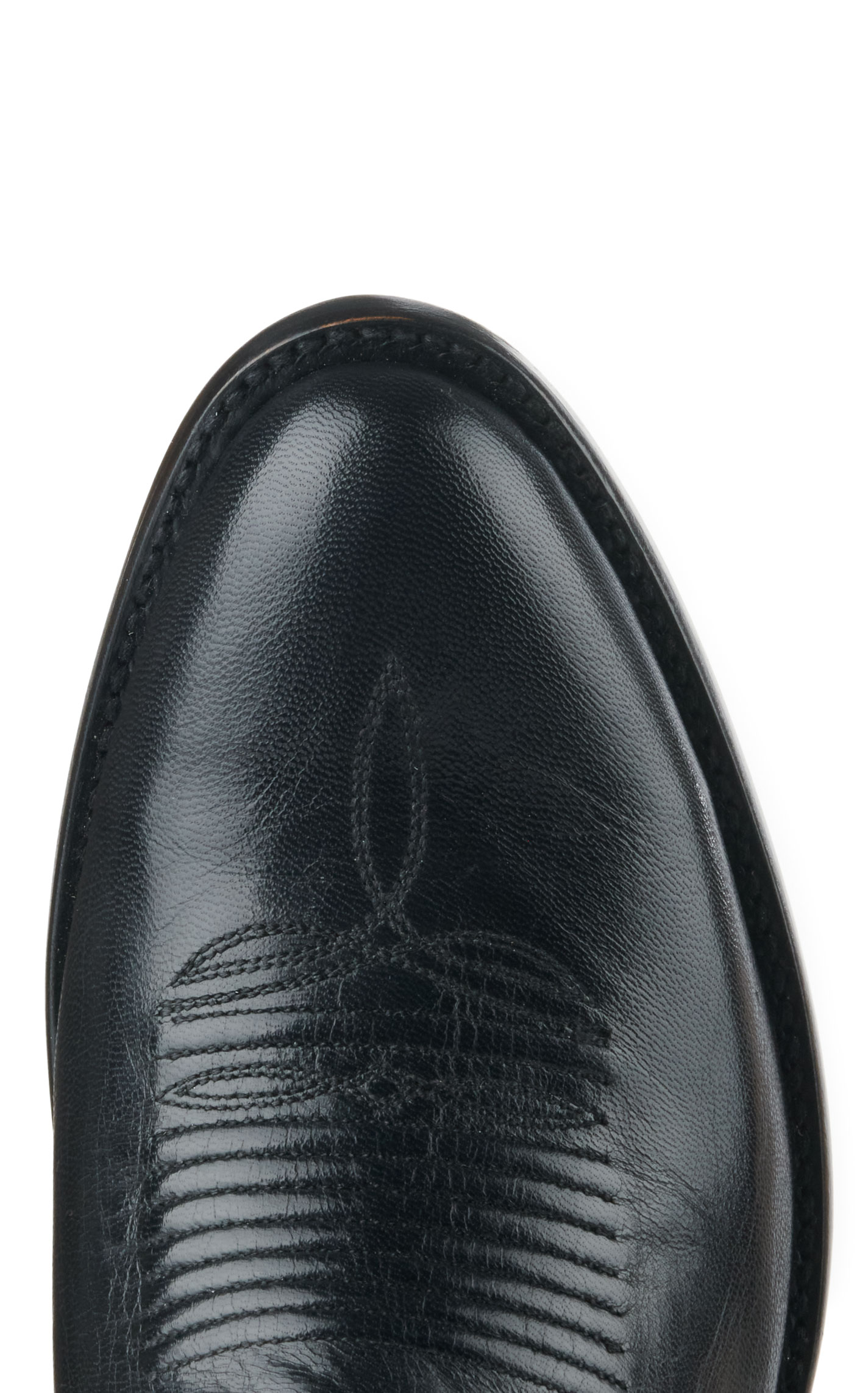 JRC & Sons Men's Creed Domingo Goat Round Toe Cowboy Boot in Black - Image 1