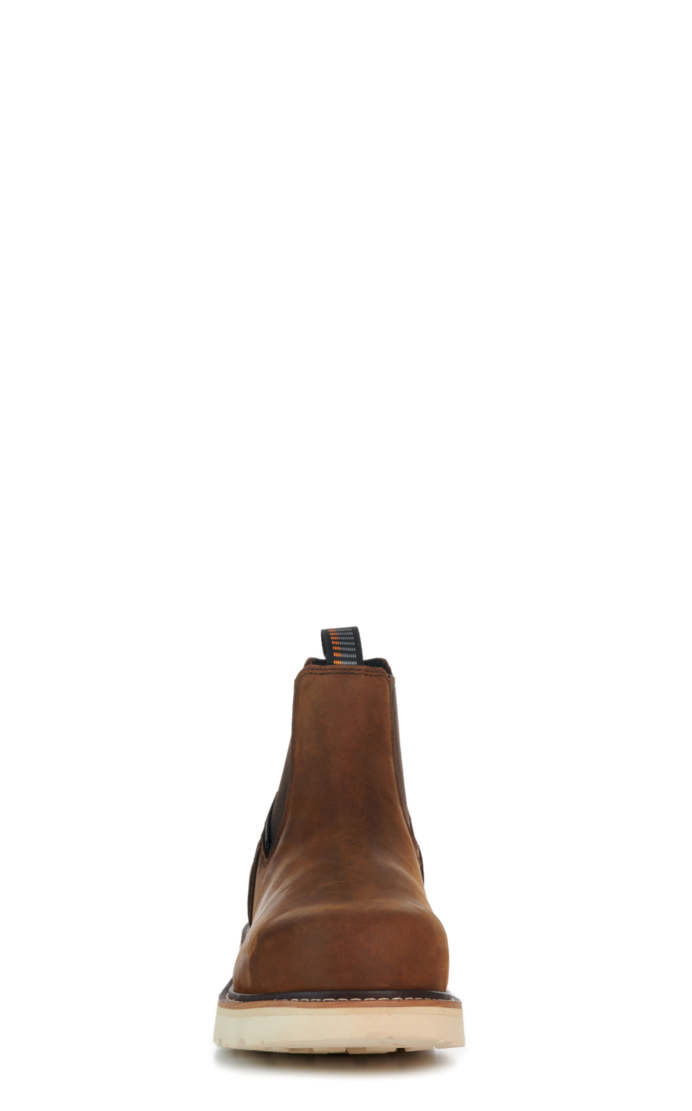 Ariat Rebar Men's Brown Wedge Chelsea Waterproof Round Toe Work Boots - Image 1