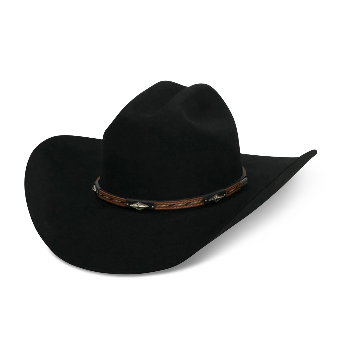 Cavender's 3X Westbrooke Black Premium Wool Cowboy Hat - Image 1