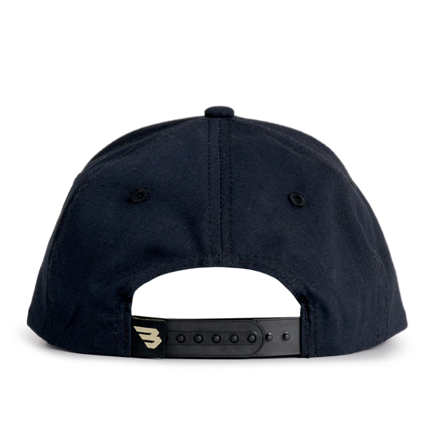 Burlebo Black & Black Camo Curved Bill Patch Cap - Image 1
