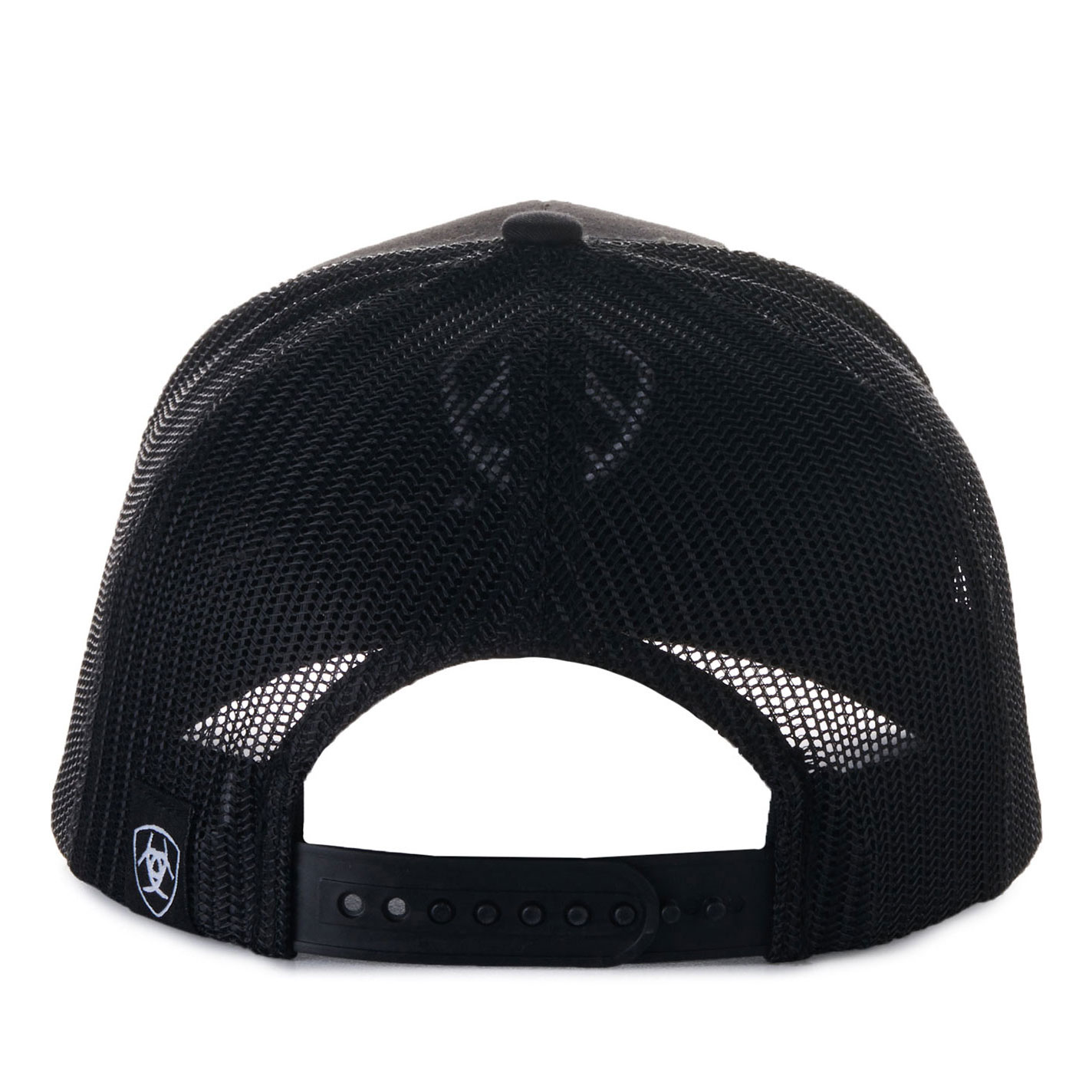 Ariat Black with White Shield Logo Cap - Image 1