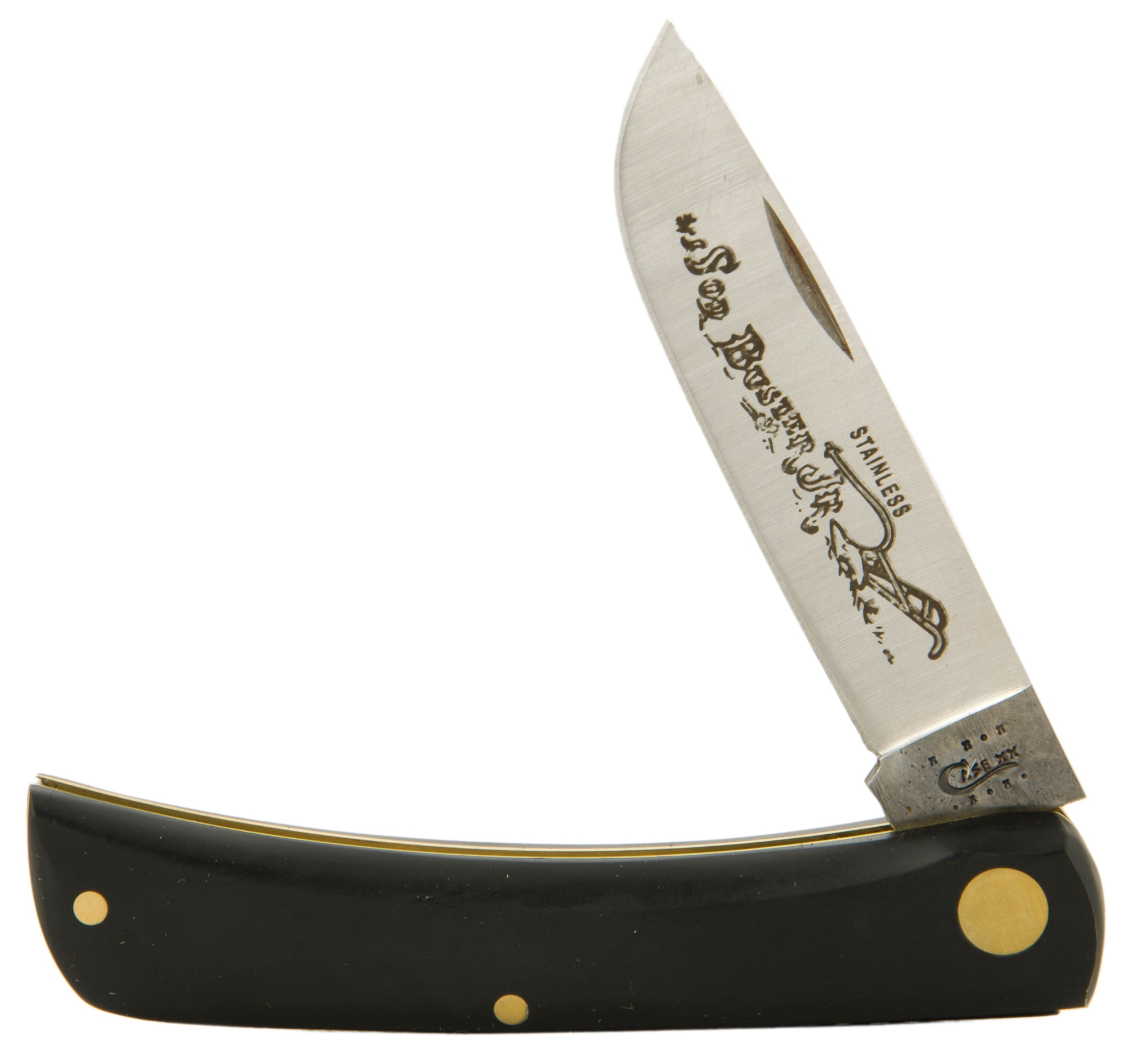 Case Knives Jet-Black Working Sod Buster Jr. - Image 1