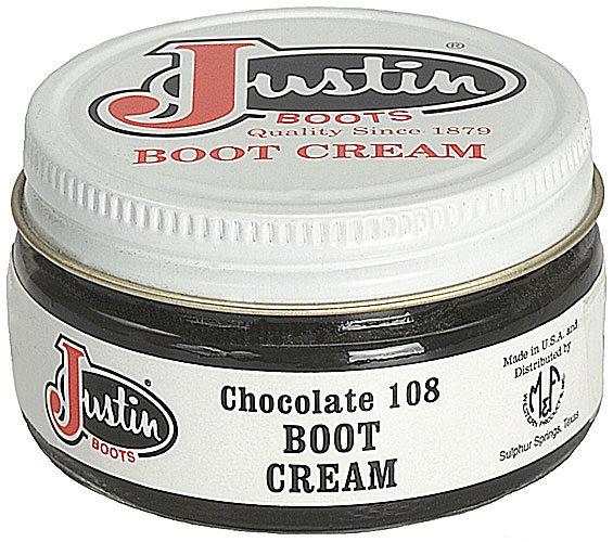 Justin Chocolate Boot Cream - Image 1