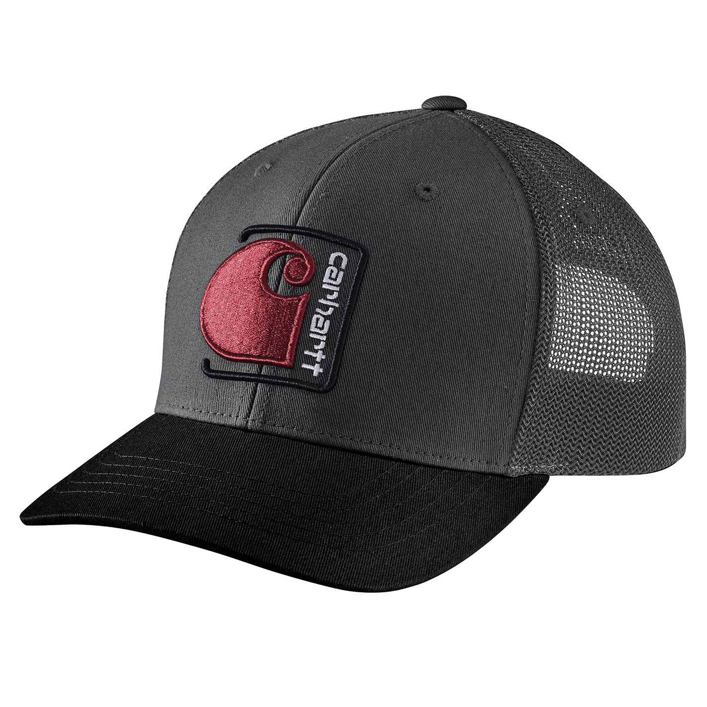Carhartt Black Shadow C Logo Patch Cap - Image 1