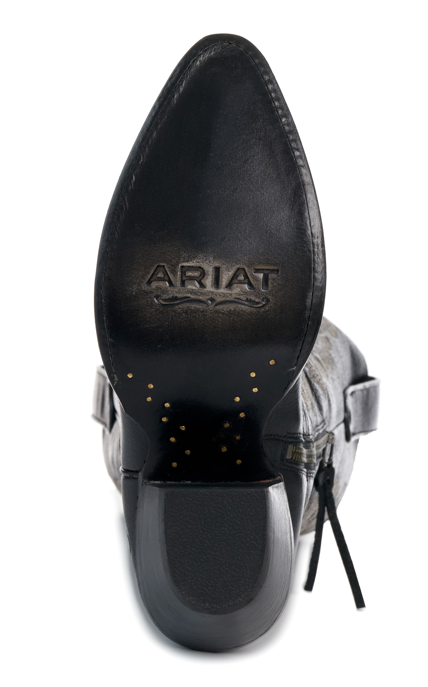 Ariat Women's Helena Black Deertan J Toe Tall Fashion Cowboy Boots  - Image 1
