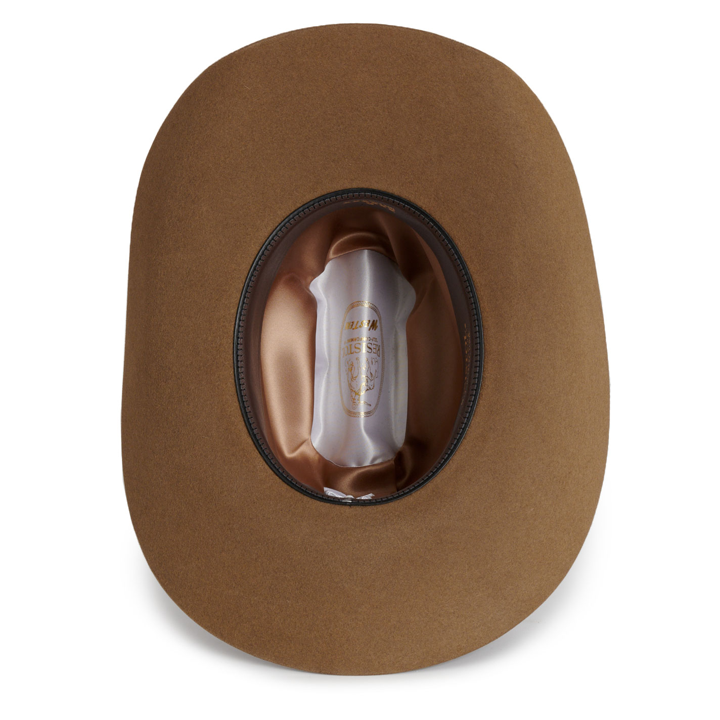 Resistol Driftwood 6X Midnight Cattleman Felt Cowboy Hat - Image 2