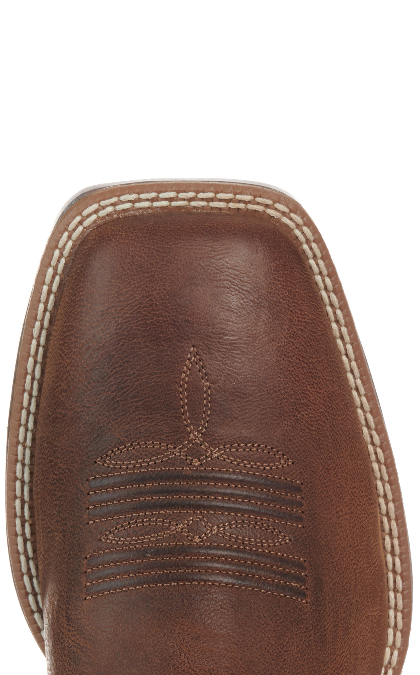 Ariat Men’s Plano Woody Tan Bantamweight Wide Square Toe Cowboy Boots - Image 1