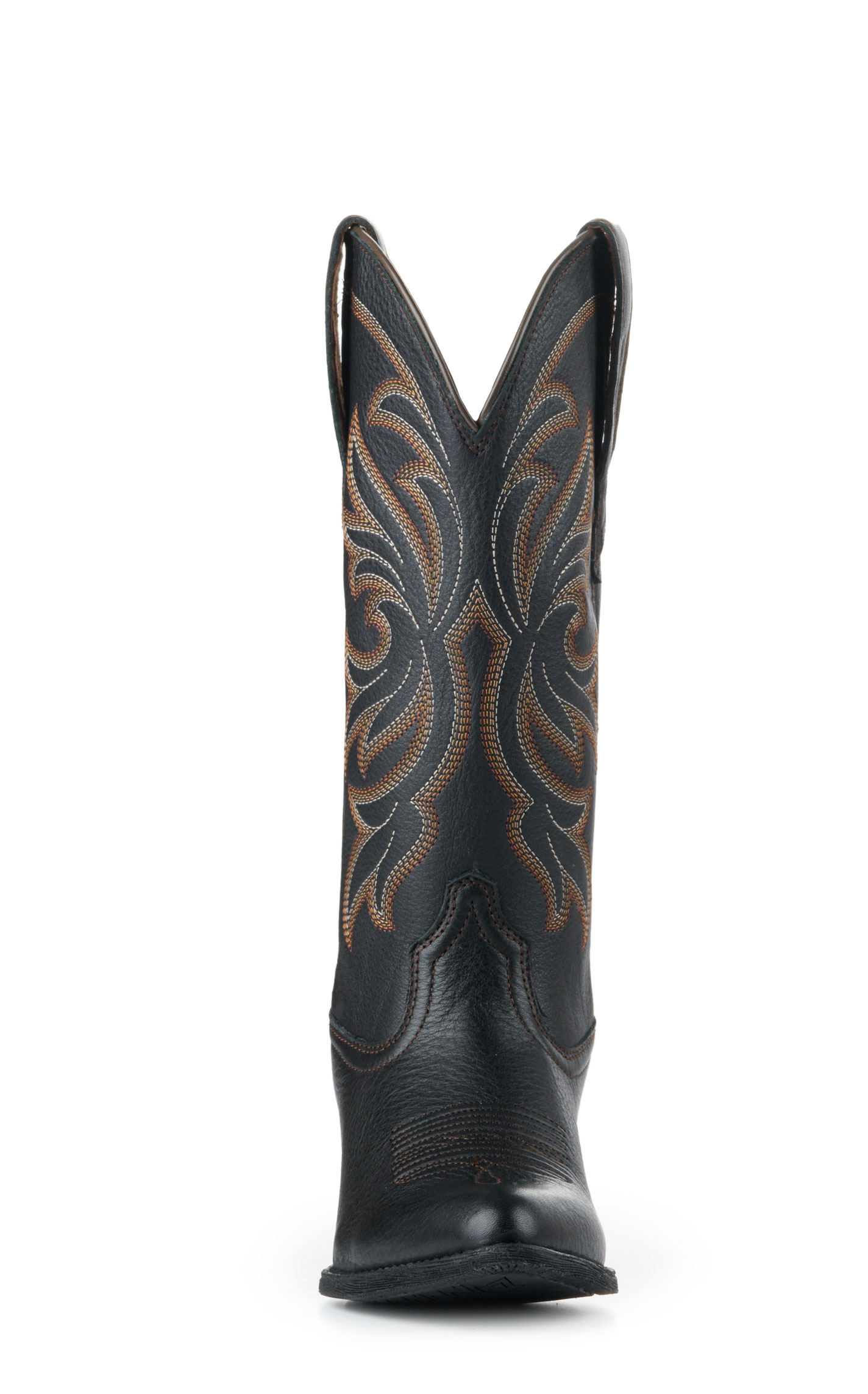 Ariat Women's Heritage Black Stretchfit Traditional Toe Cowboy Boots - Image 1