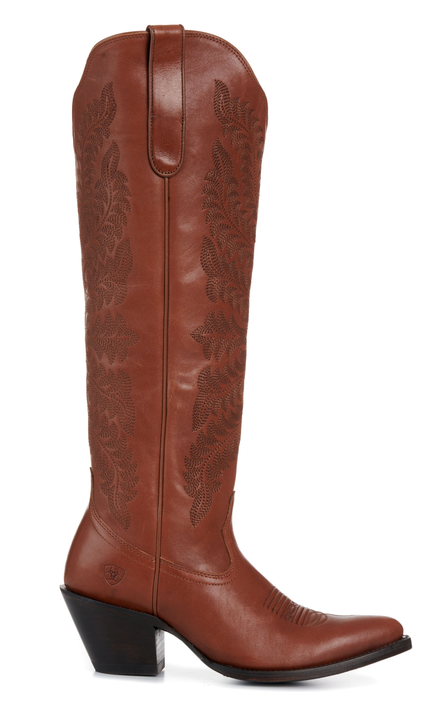 Ariat Women's Helena Aged Peanut J Toe Tall Fashion Cowboy Boots  - Image 1