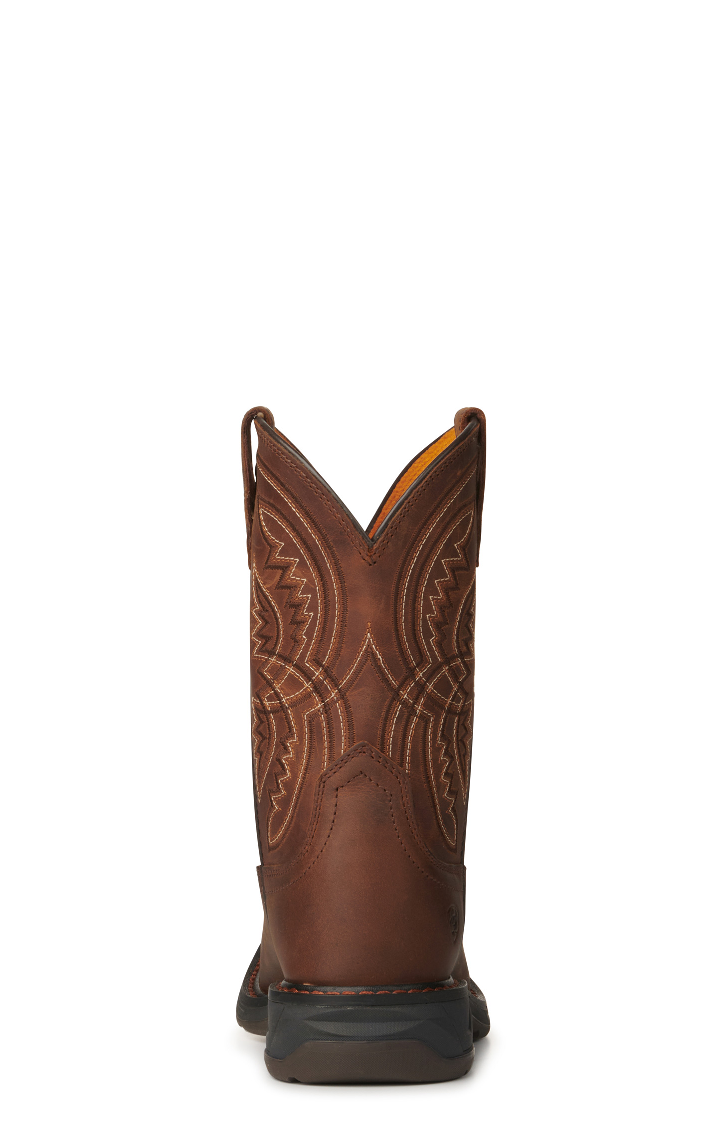Ariat Youth WorkHog XT Coil Dirt Roads Brown Square Toe Work Boots - Image 1