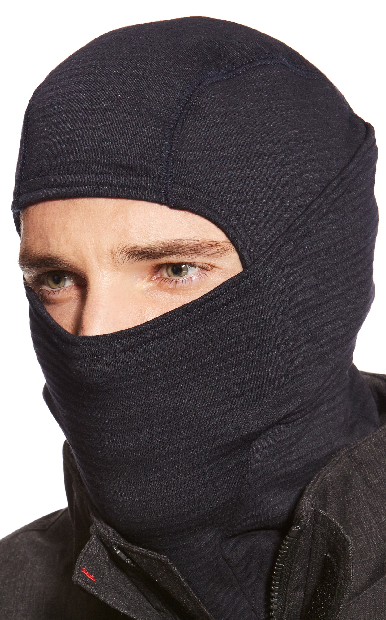 Ariat FR Black Polartec Balaclava Mask - Image 1