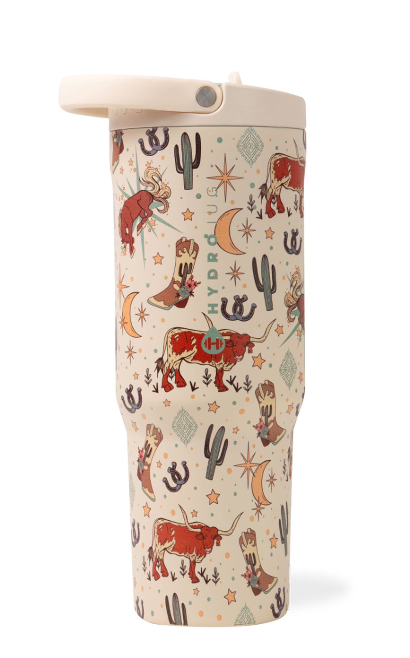 HydroJug Rodeo Print 40 oz Insulated Sport Bottle - Image 1