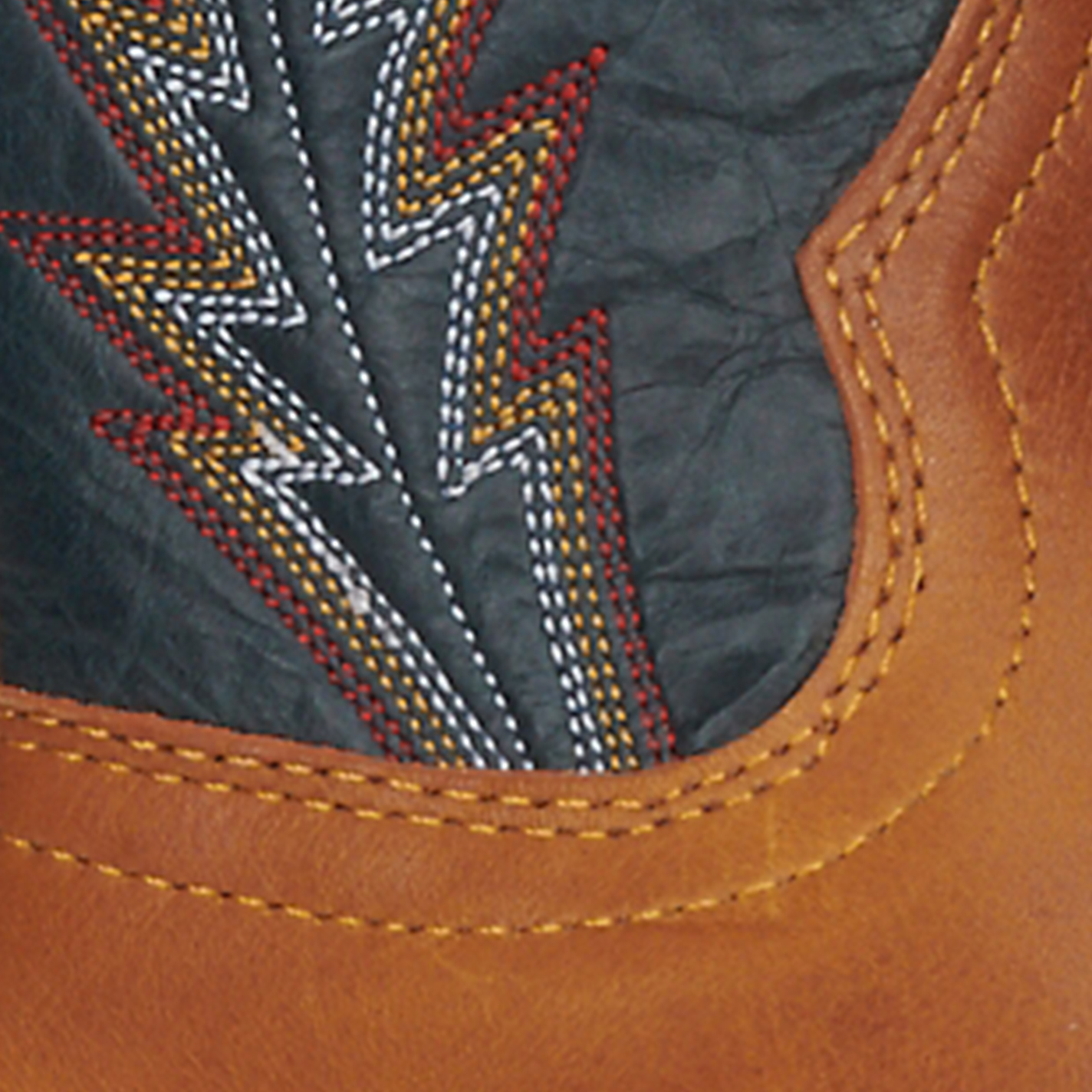 Hondo Men's Honey Crazy Horse and Navy 16\