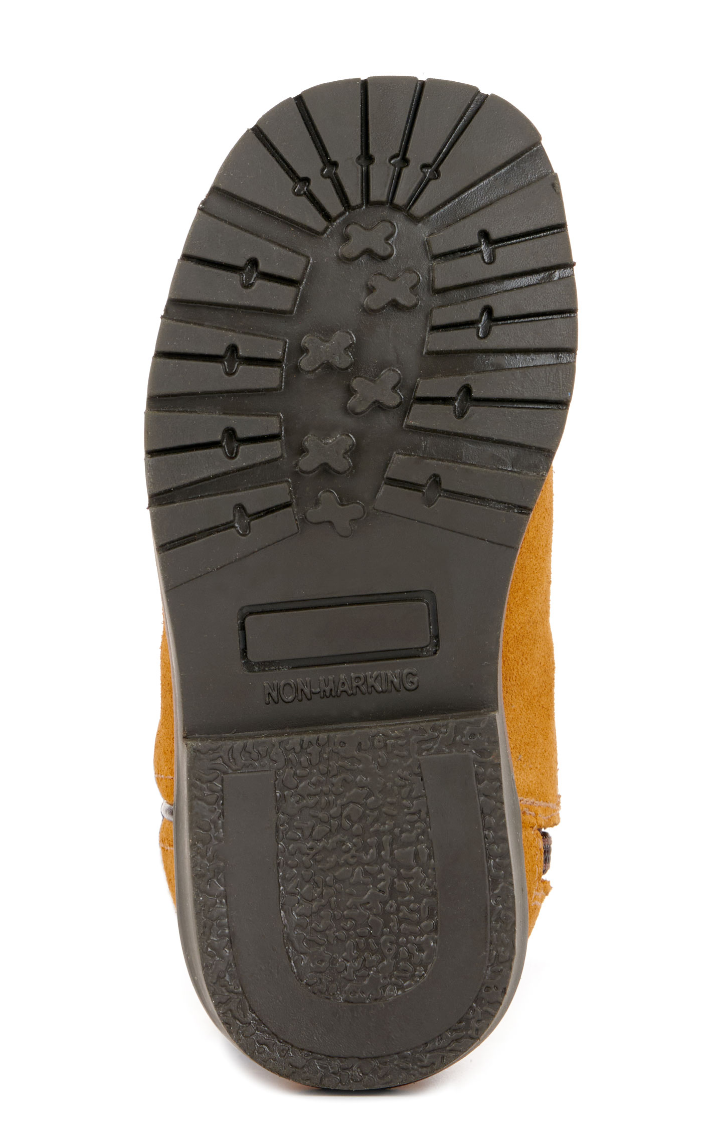Smoky Mountain Toddler Autry Camel Roughout and Light Navy Wide Square Toe Cowboy Boots - Image 1