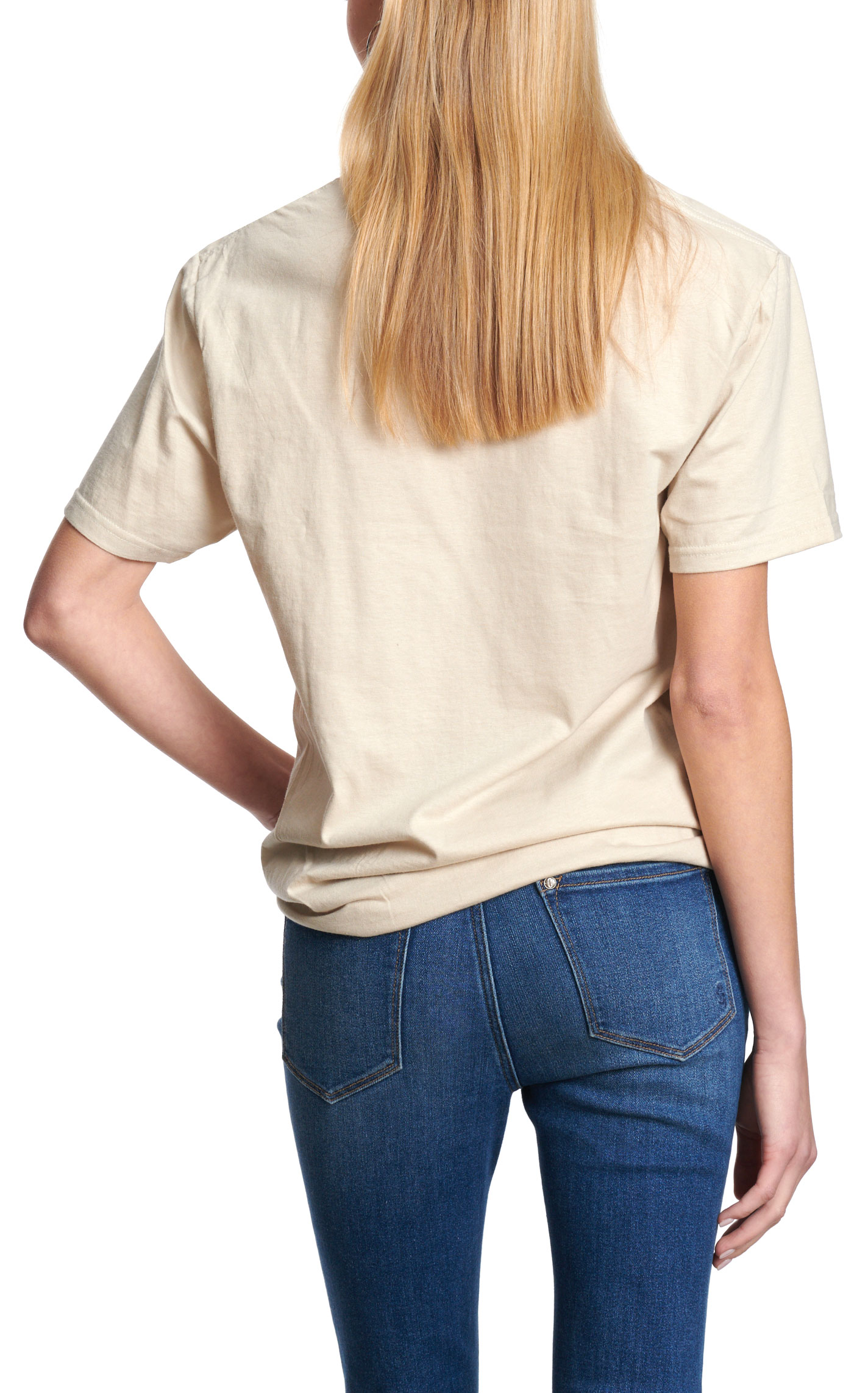 Lattimore Women's Cream Peace Rope T-Shirt - Image 1