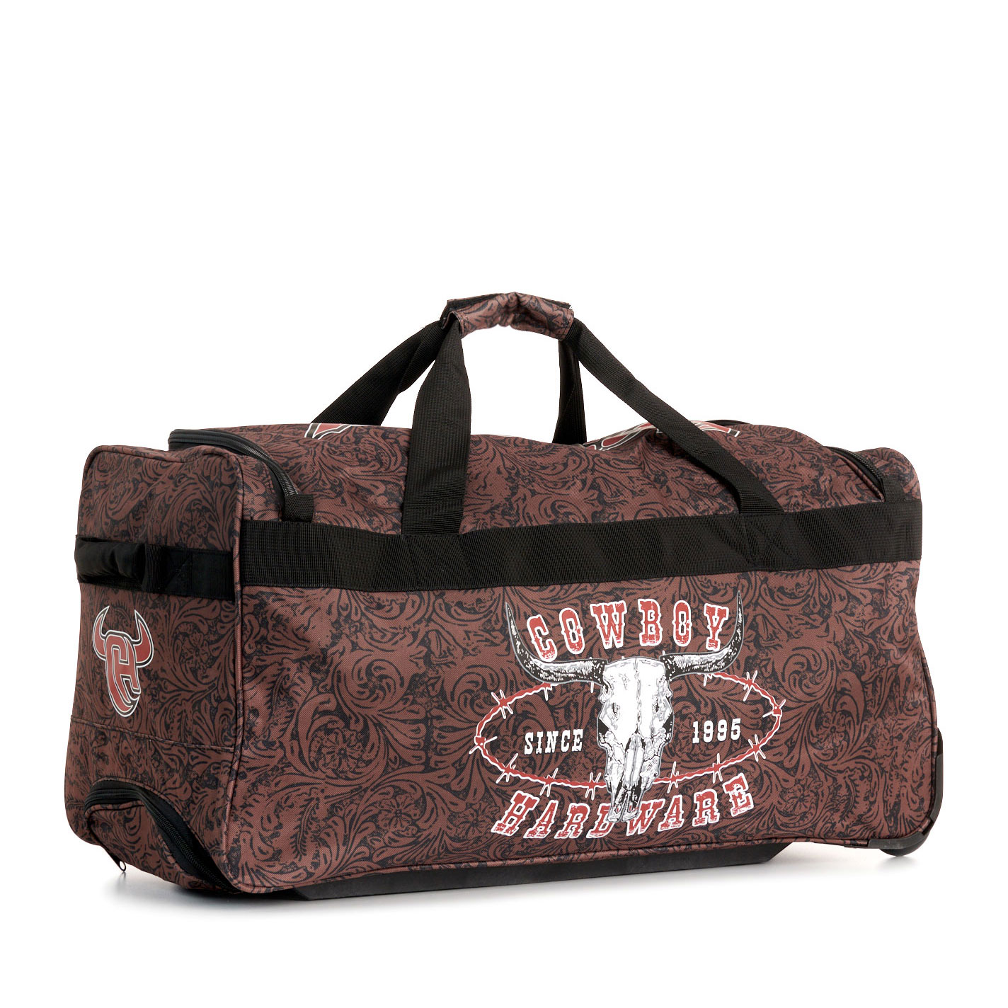 Cowboy Hardware Brown Floral Tooled Print 26\
