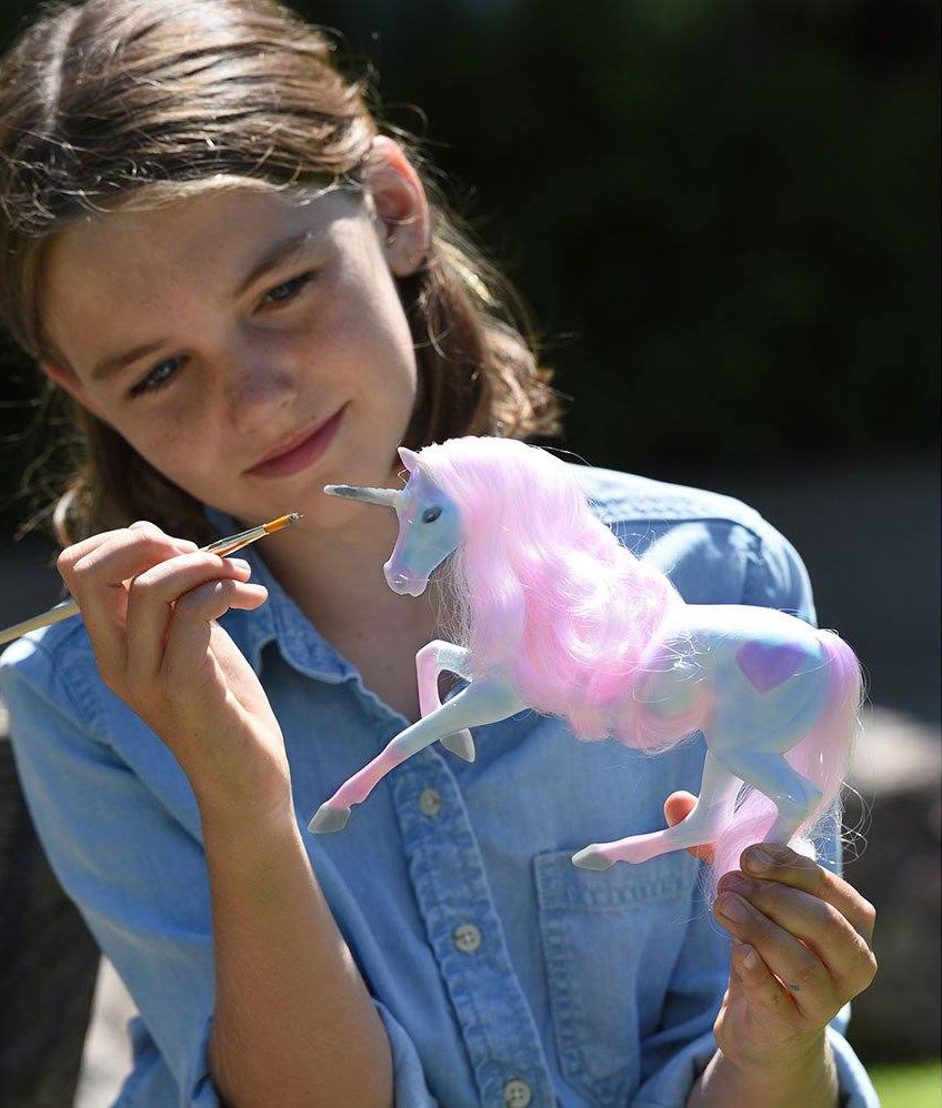 Breyer Freedom Series Unicorn Paint & Play Set - Image 1