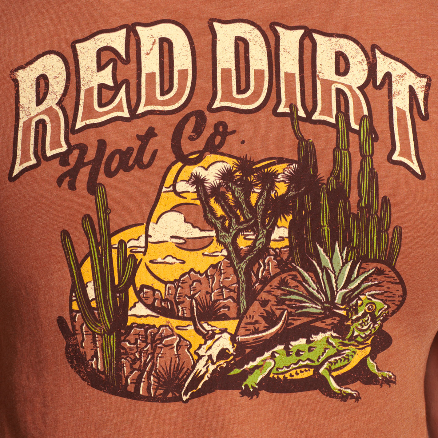 Red Dirt Men's Desert Sky Logo T-Shirt - Image 1