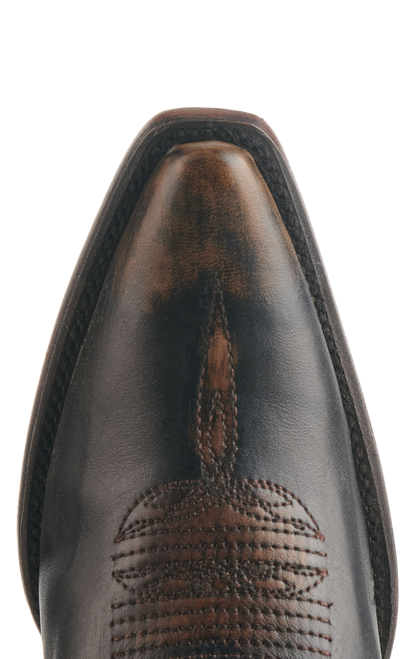 Corral Women's Black and Bronze with Studs Snip Toe Cowboy Boots - Image 1