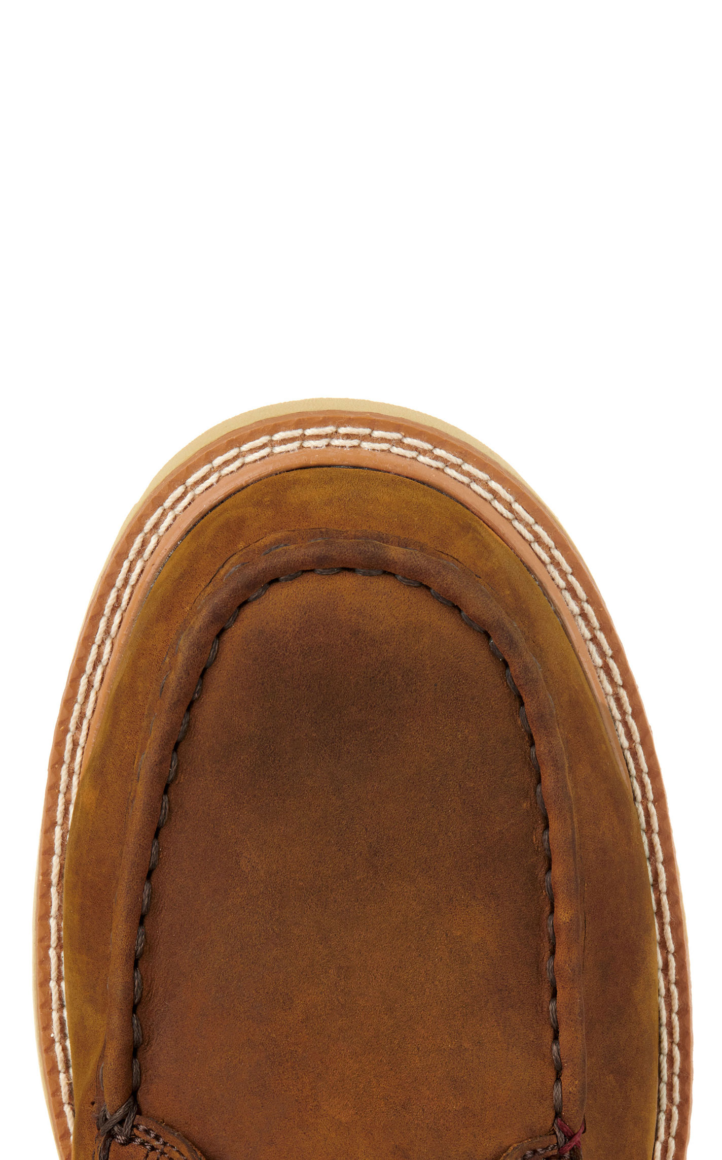Twisted X Men's Distressed Saddle Tan CellStretch Waterproof Round Nano Composite Toe 8\