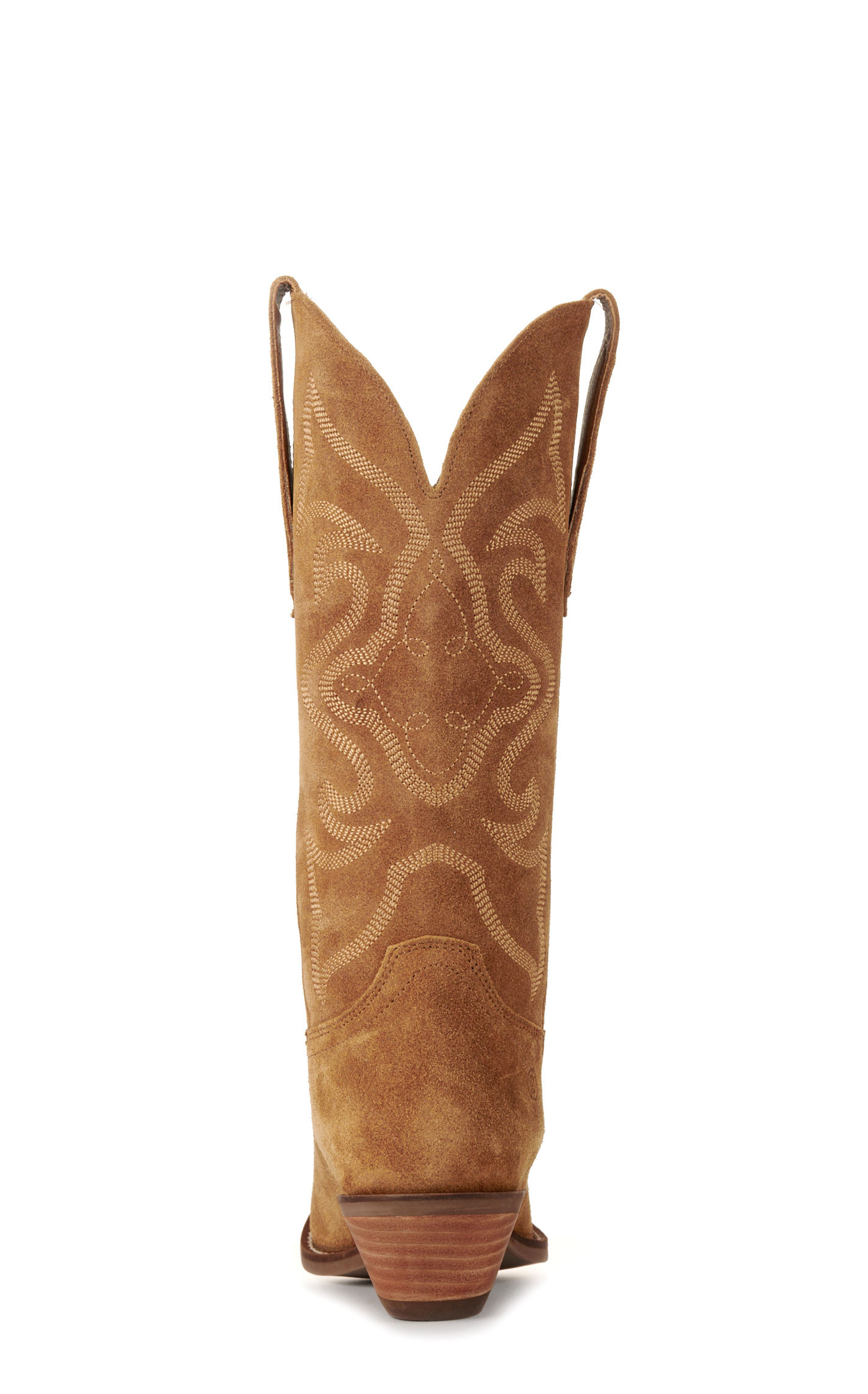 Dingo Women's Out West Camel Roughout Snip Toe Cowboy Boots - Image 1