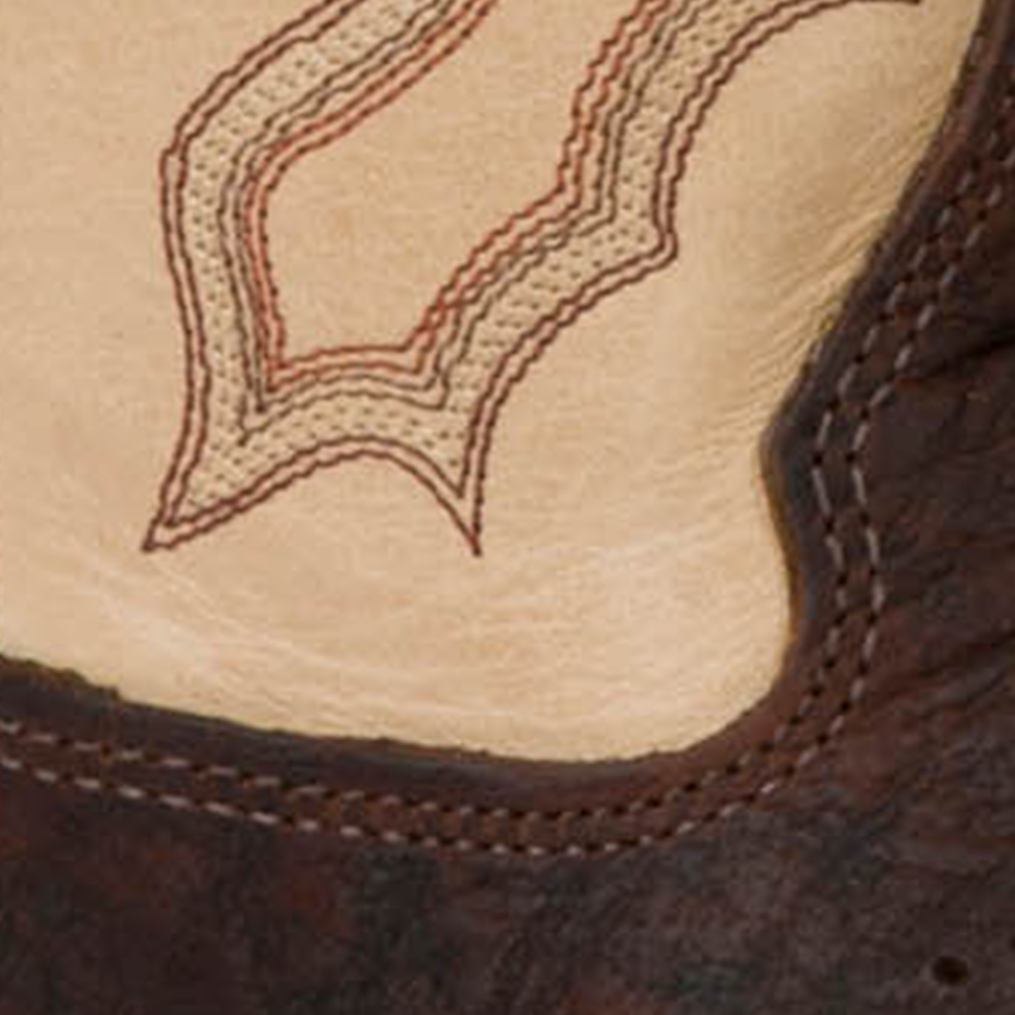 Double H Men's ICE Collection Graham Brown Bison and Taupe Wide Square Steel Toe Work Boot - Image 1