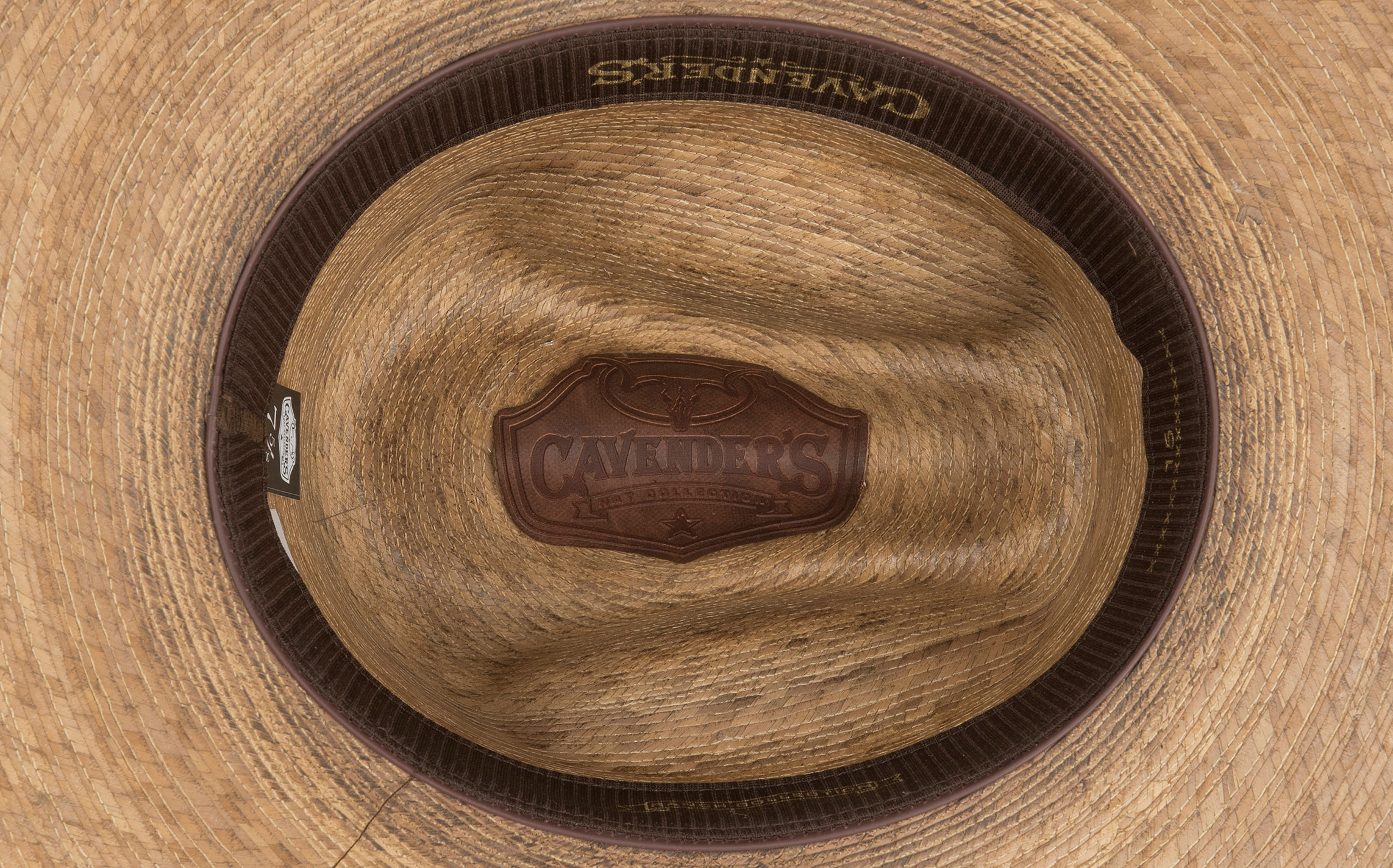 Cavender's Ranch Collection Palm Leaf Cowboy Hat - Image 1