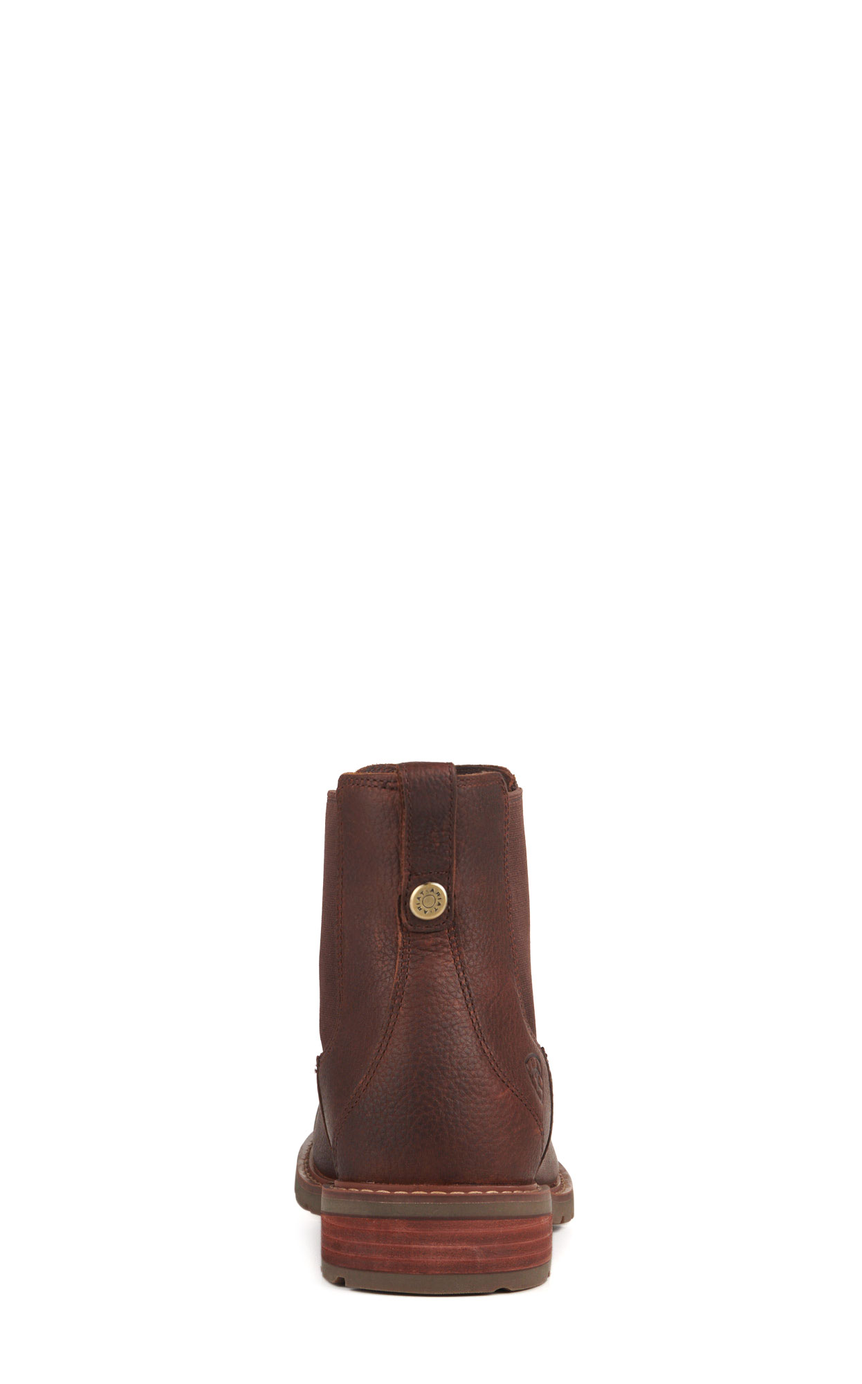 Ariat Men's Wexford Dark Brown Waterproof Round Toe Chelsea Boots - Image 1