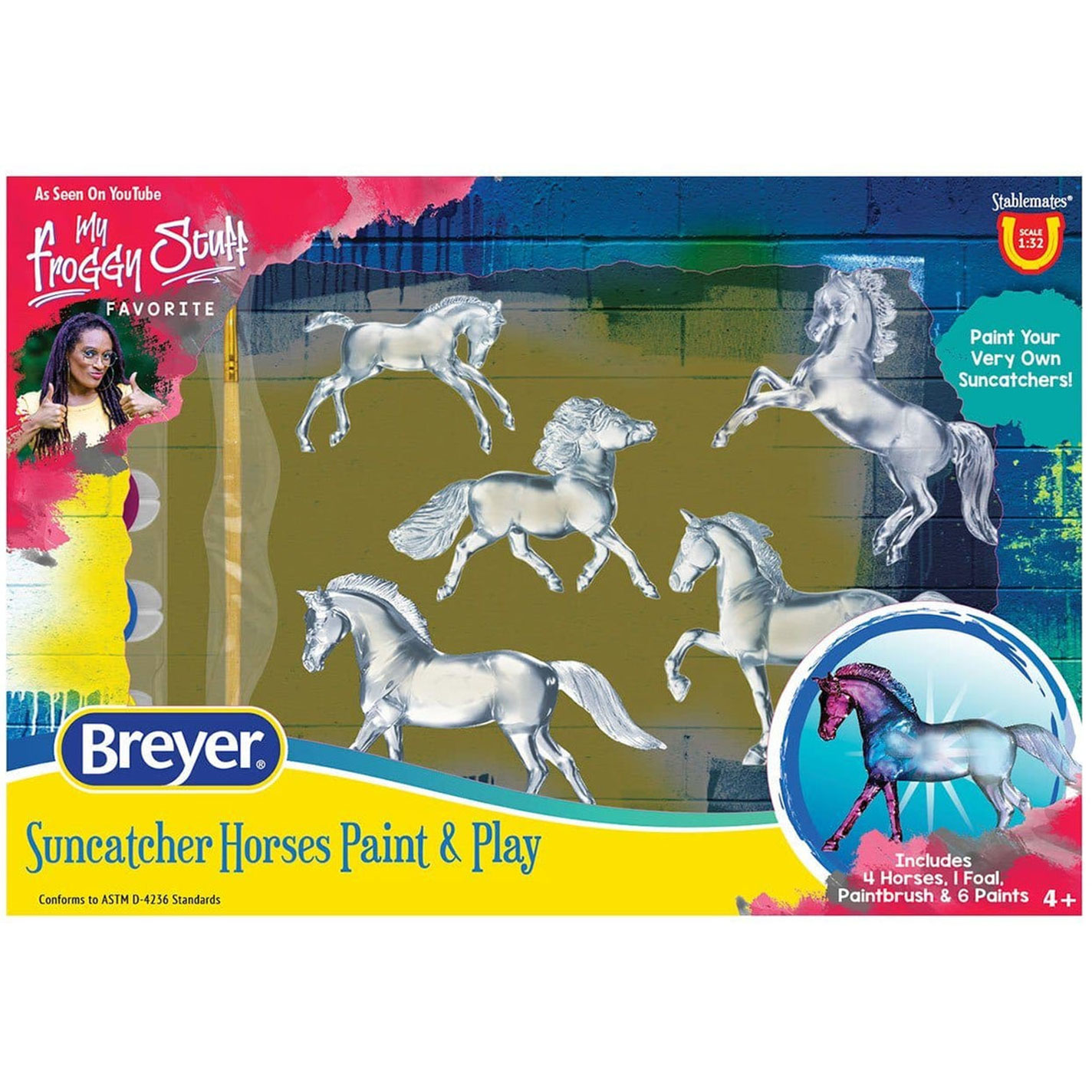Breyer Sun-Catcher Horses Paint & Play Set  - Image 2