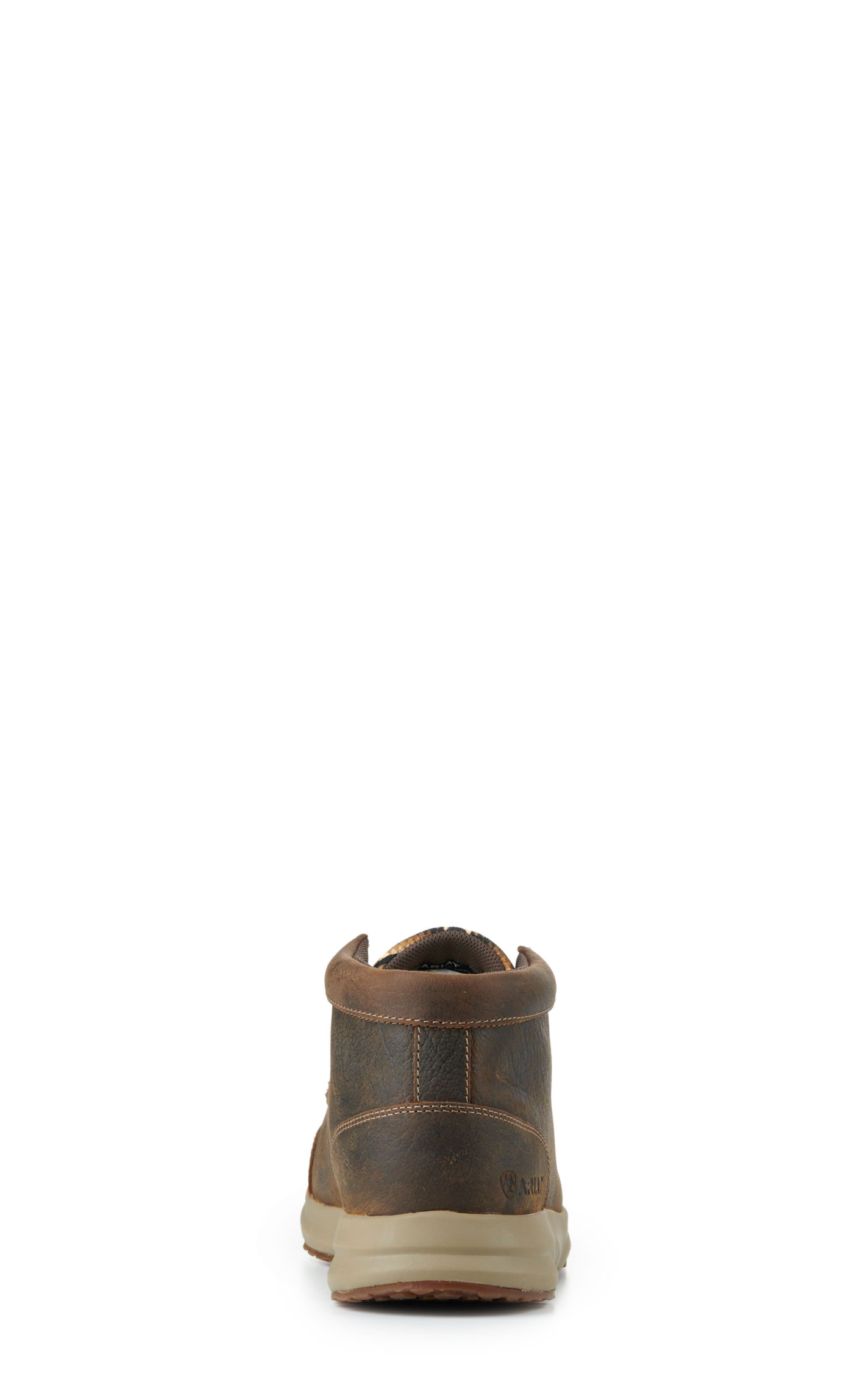Ariat Men's Spitfire Old Earth Brown and Southwest Print Moc Toe Casual Shoes - Image 1