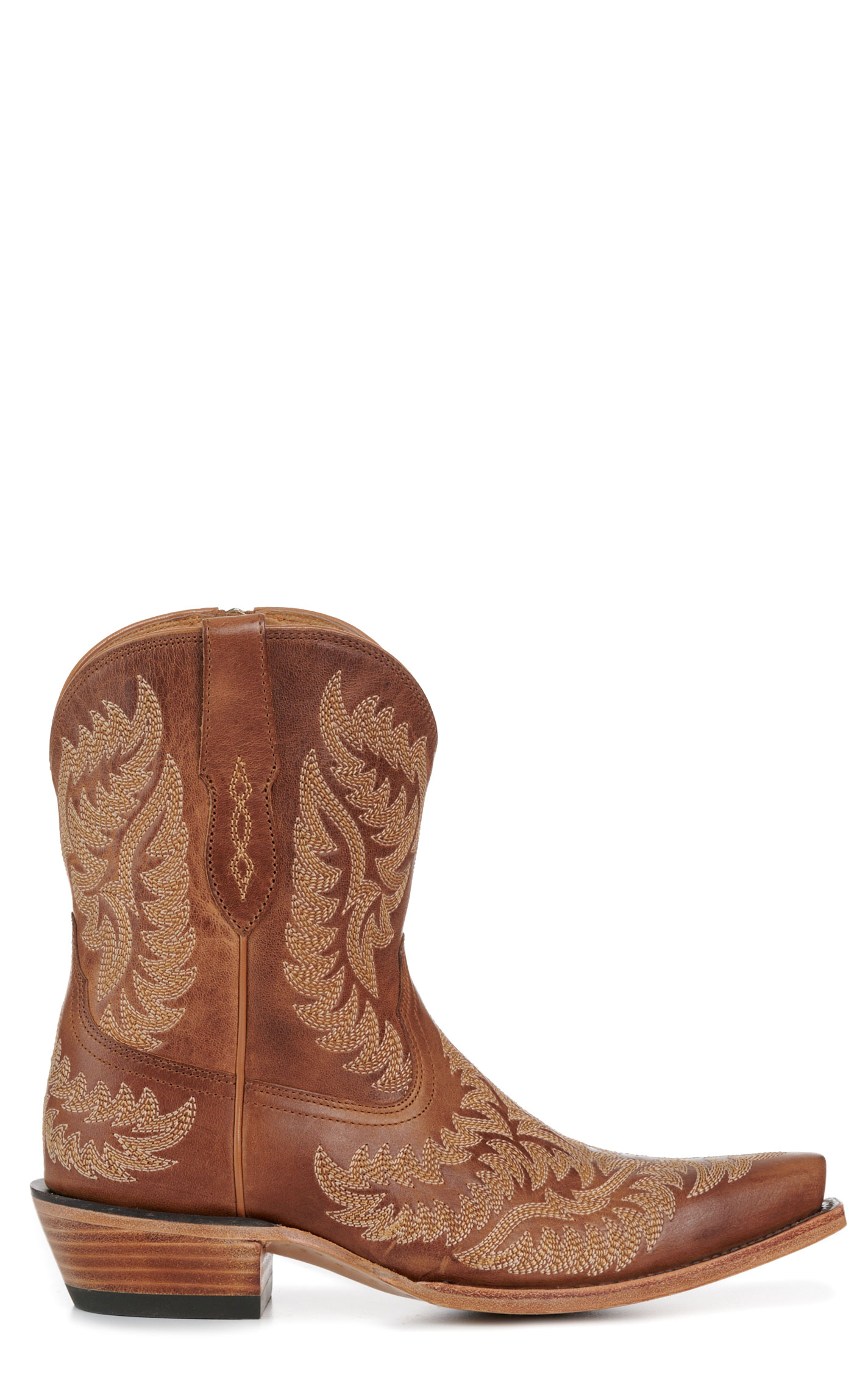 Ariat Women's Sandlewood Cate Snip Toe Shorty Cowboy Boots - Image 1