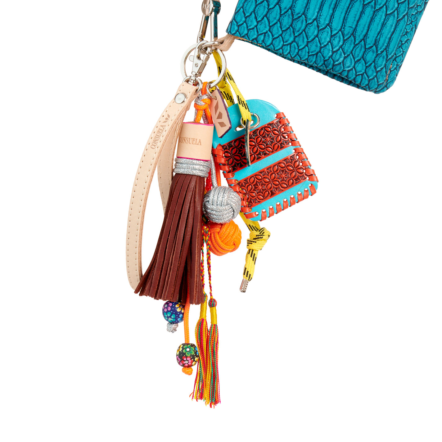 Consuela Indy Uptown Turquoise Crossbody Bag - Image 1