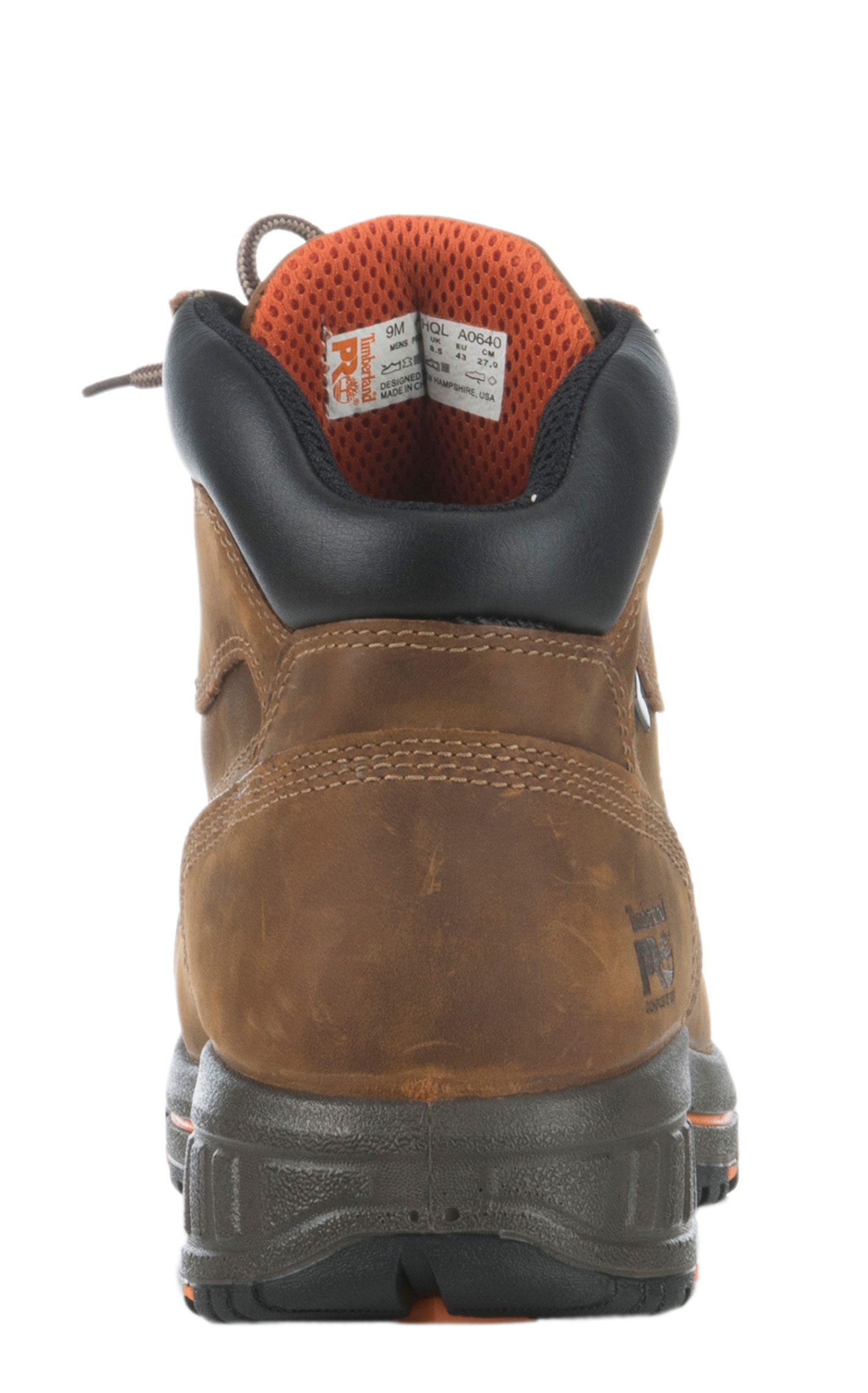 Timberland PRO Men's Helix HD Brown Round Composite Toe Lace Up Work Boot - Image 1