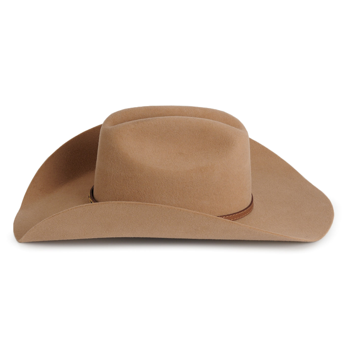 Cavender's Sheridan Cattleman 3X Fawn Premium Wool Cowboy Hat - Image 2