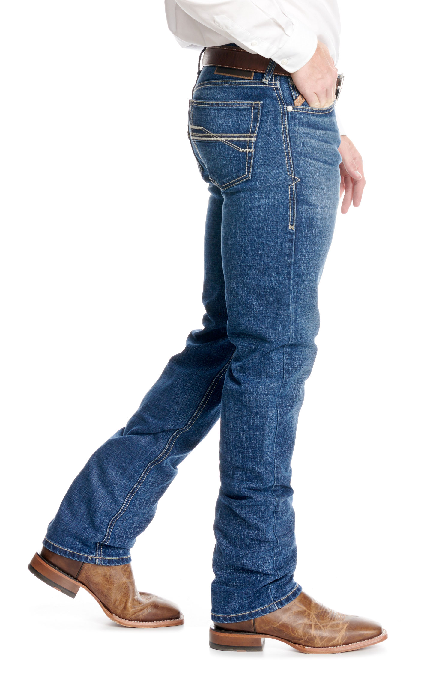 Ariat Men's M8 Ashton Champ Modern Slim Straight Leg Jeans - Image 1