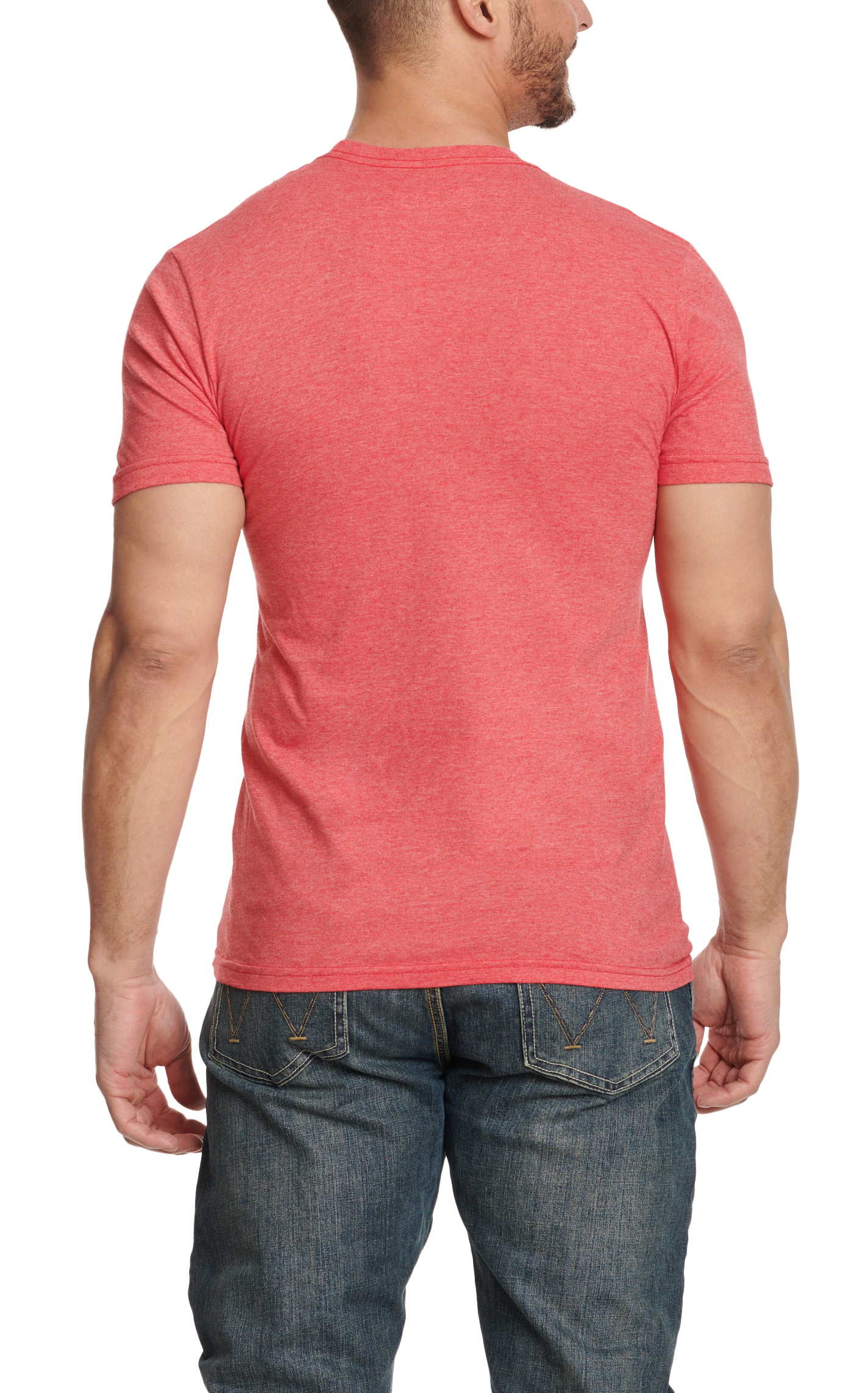 JedCo Men's Red & Sunset Willie Nelson Graphic T-Shirt  - Image 1