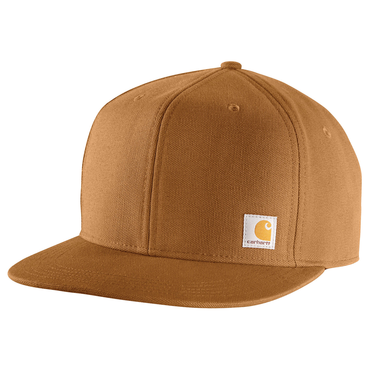 Carhartt Hickory Flat Bill Logo Patch Cap - Image 1