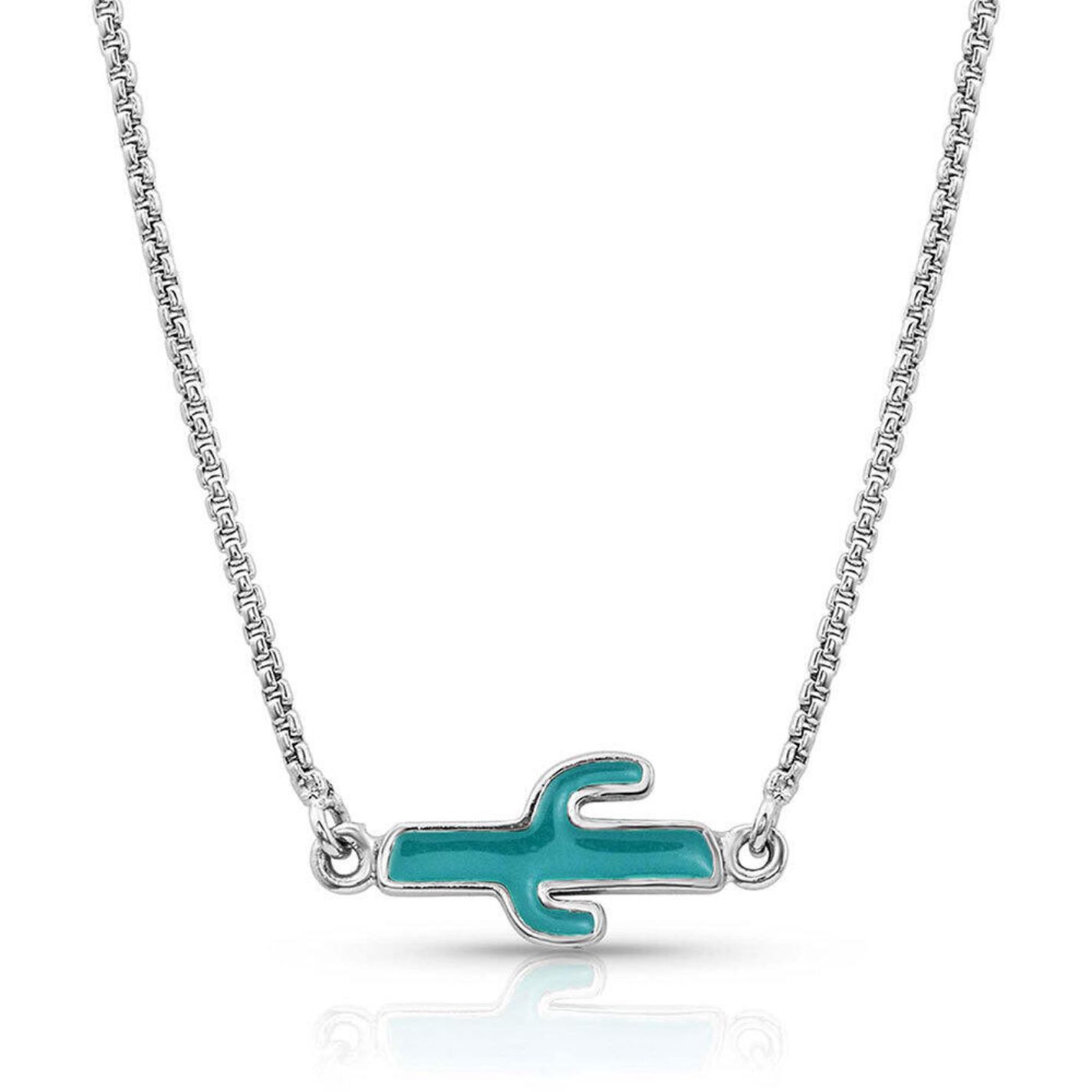 Montana Silversmiths Two Sides To Every Cactus Necklace - Image 1