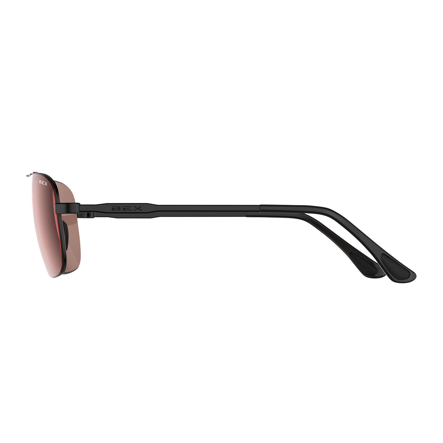 Bex Draeklyn OTG Black Brown & Red Sunglasses - Image 1