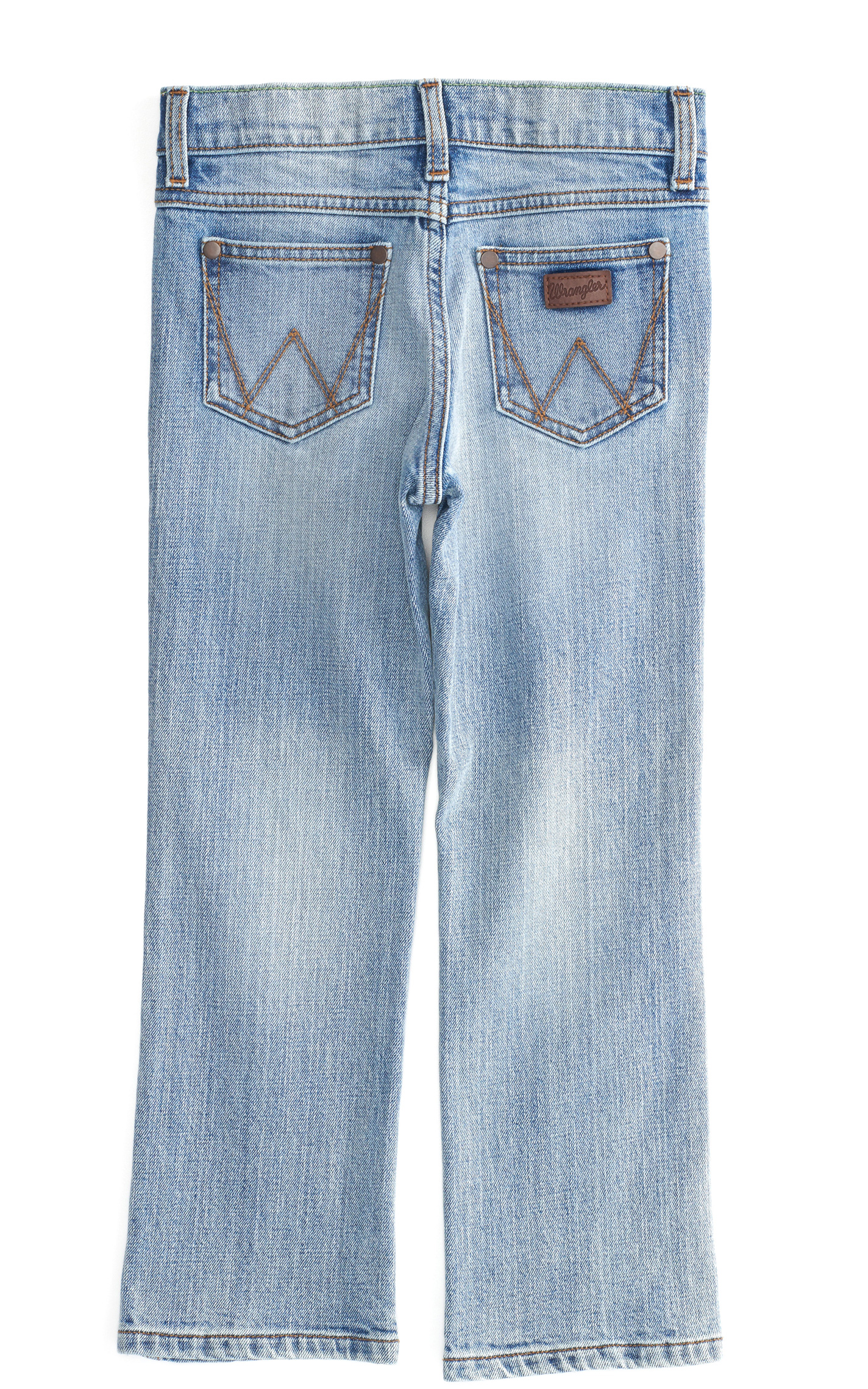 Wrangler Retro Boy's Jacksboro Light Wash Slim Fit Straight Leg Jeans (8-16) - Image 1