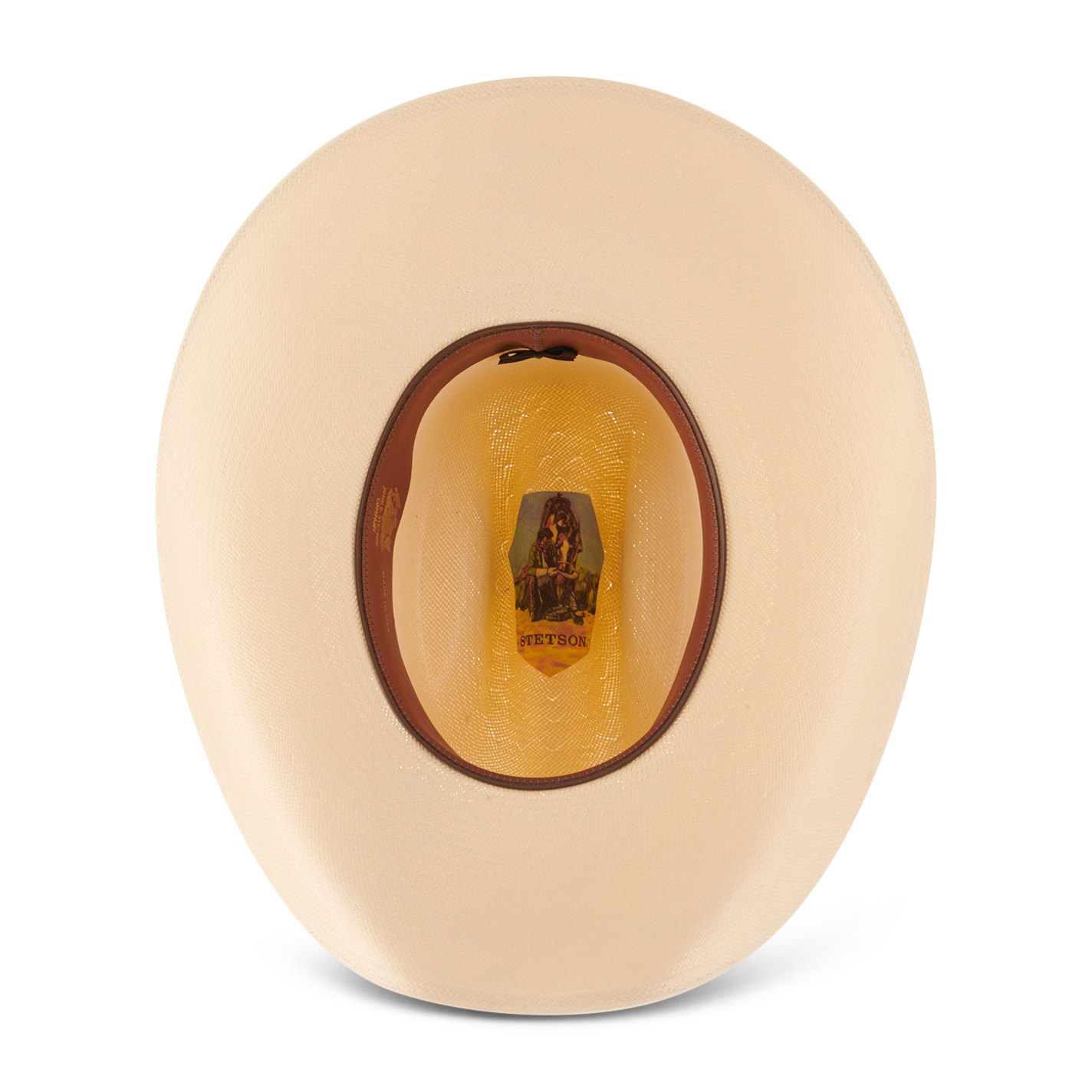 Stetson 10X Ivory Rodeo Vent Straw Cowboy Hat - Image 1