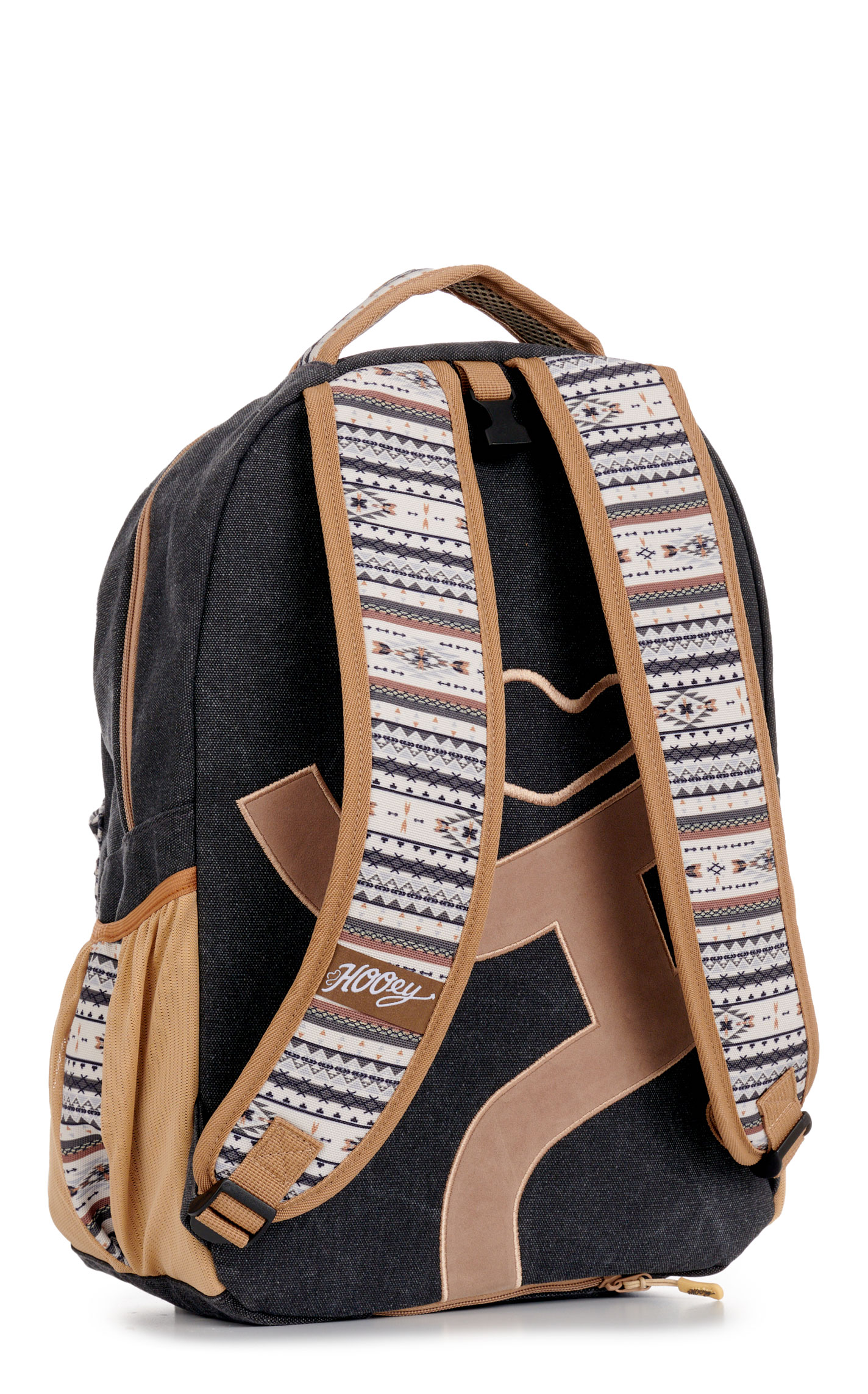 Hooey Recess Charcoal Aztec Print Backpack - Image 1