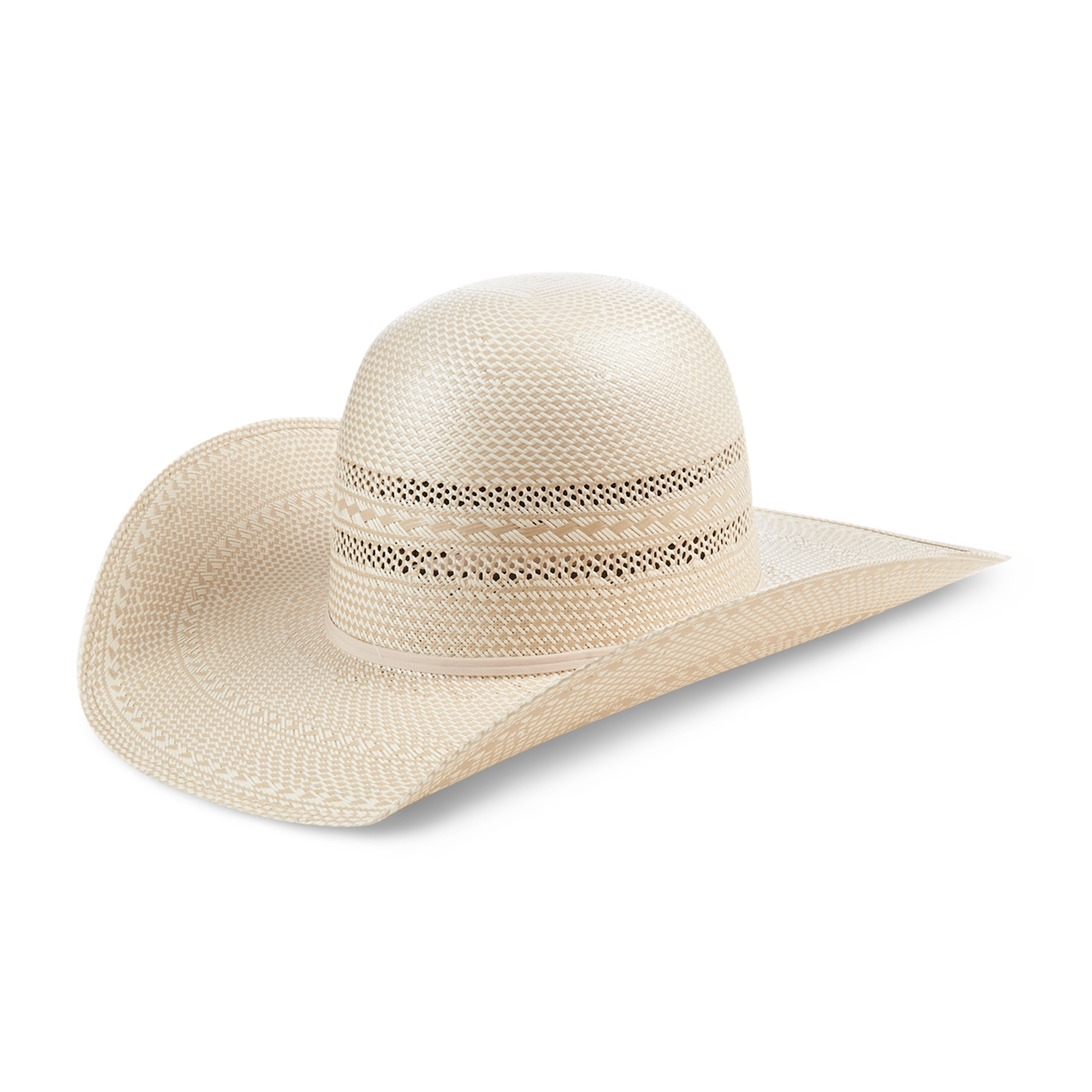 Atwood 100X Cowtown Open Crown Half Breed Vent Cowboy Hat - Image 1