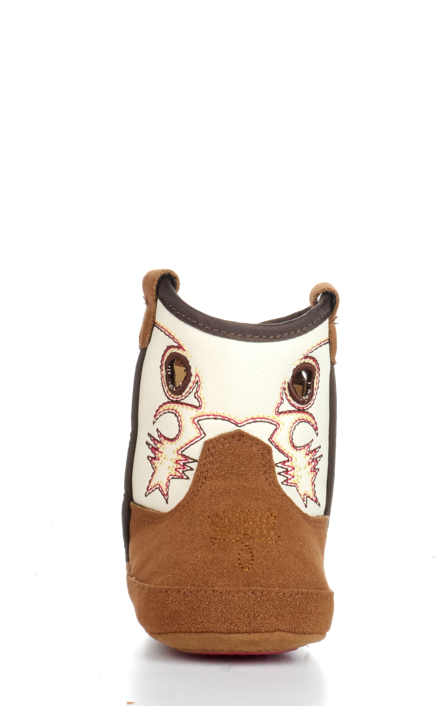 Twister Infant Baby Bucker Trey Tan and White Cowboy Boots - Image 1