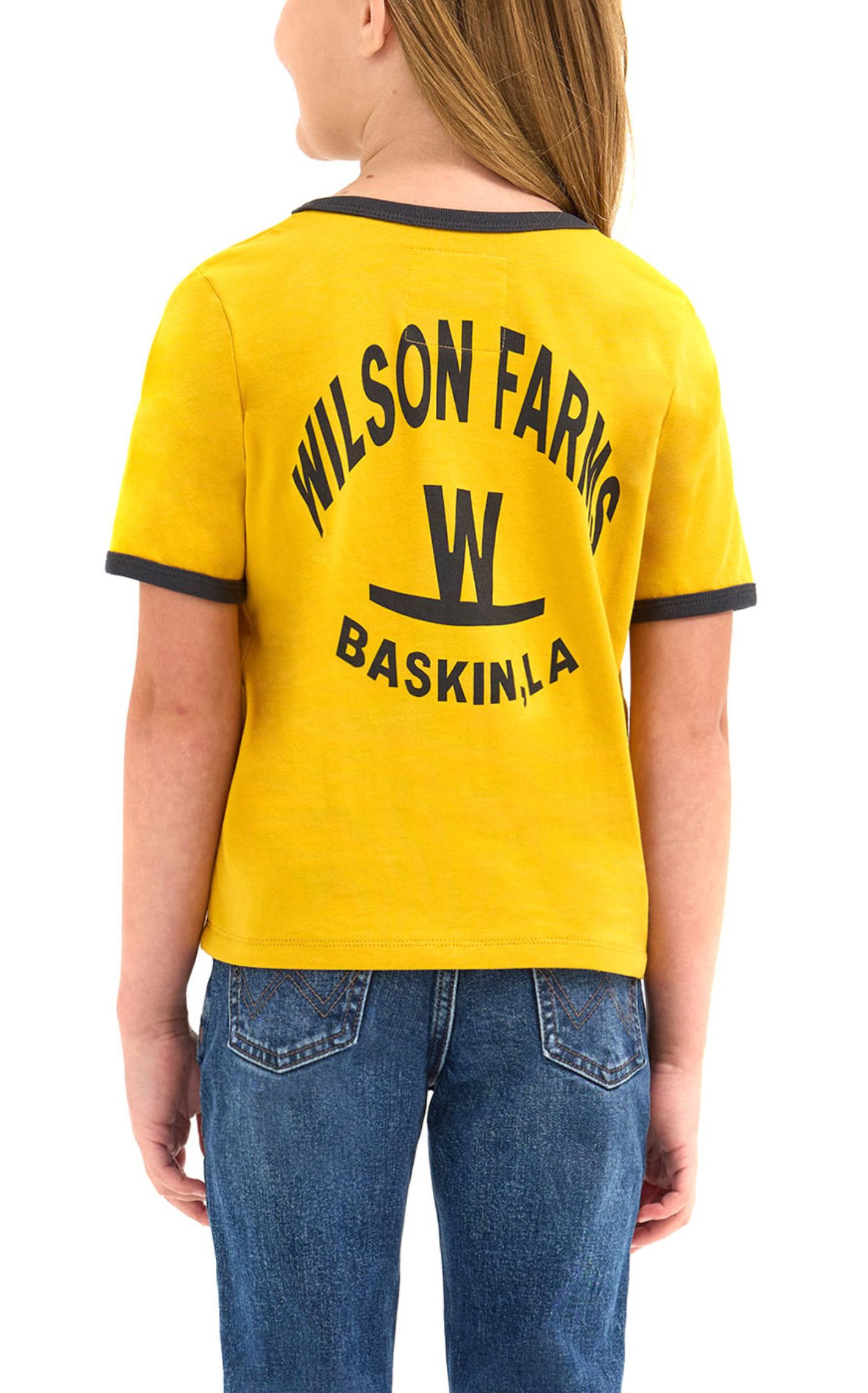 Wrangler & Lainey Wilson Girl's Wilson Farms Graphic T-Shirt - Image 1