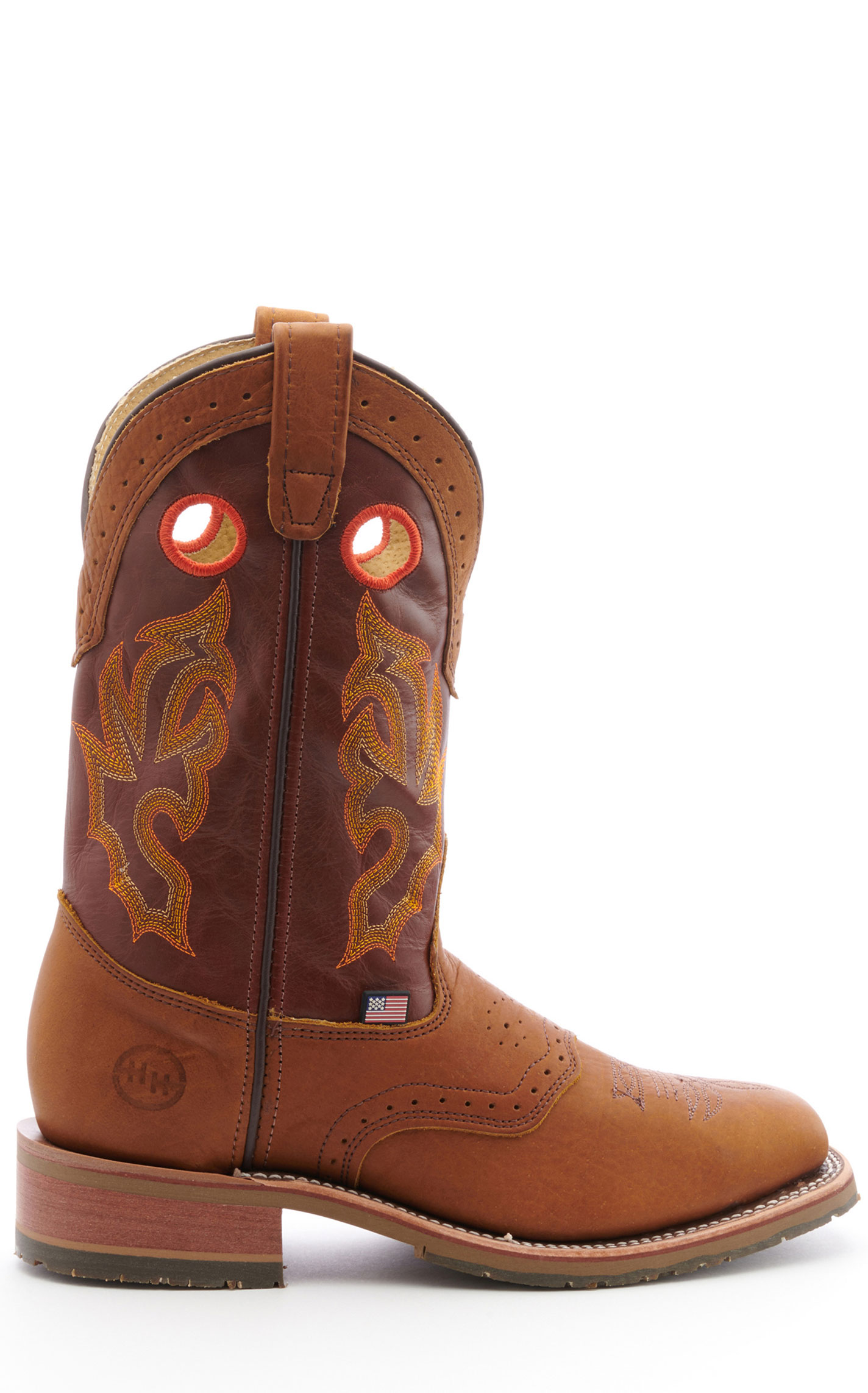 Double H Men's Mickey ICE Peanut Bison Wide Square Steel Toe Work Boot - Image 1