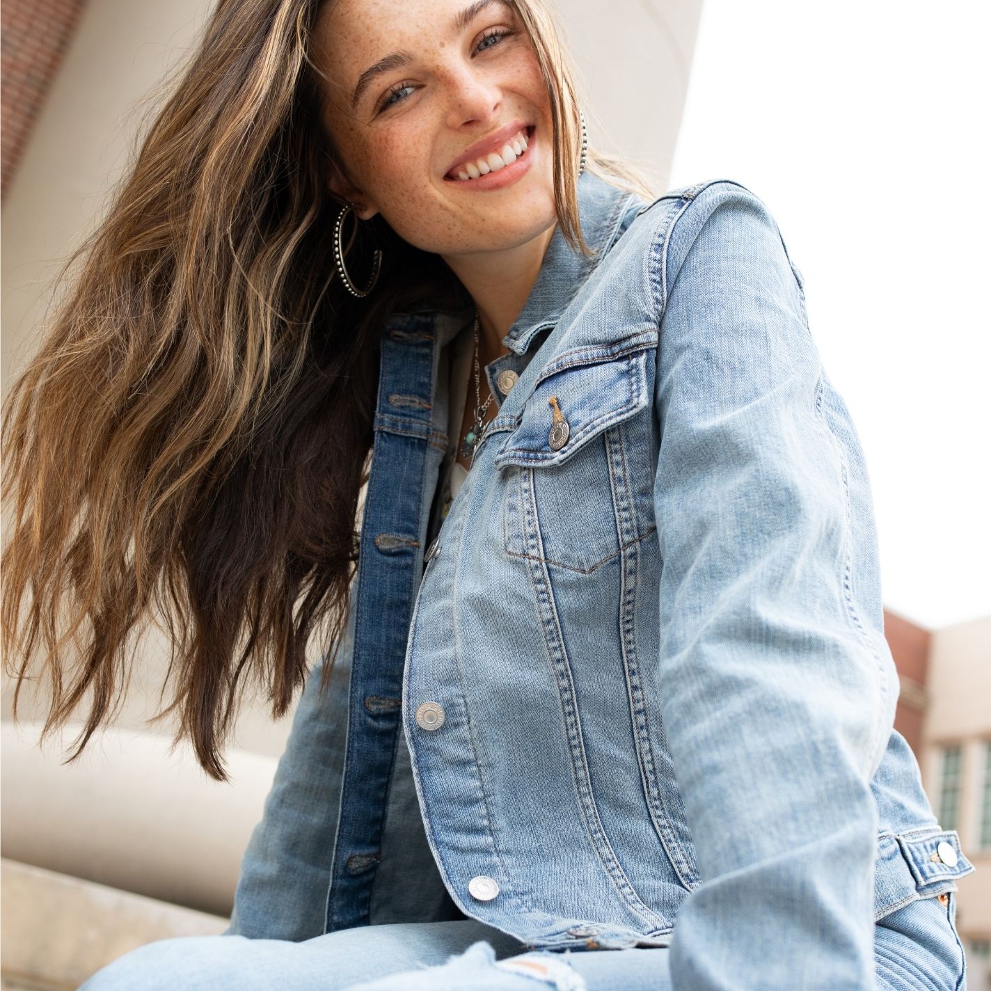 Levi's Women's Jeanie Denim Trucker Jacket - Image 1